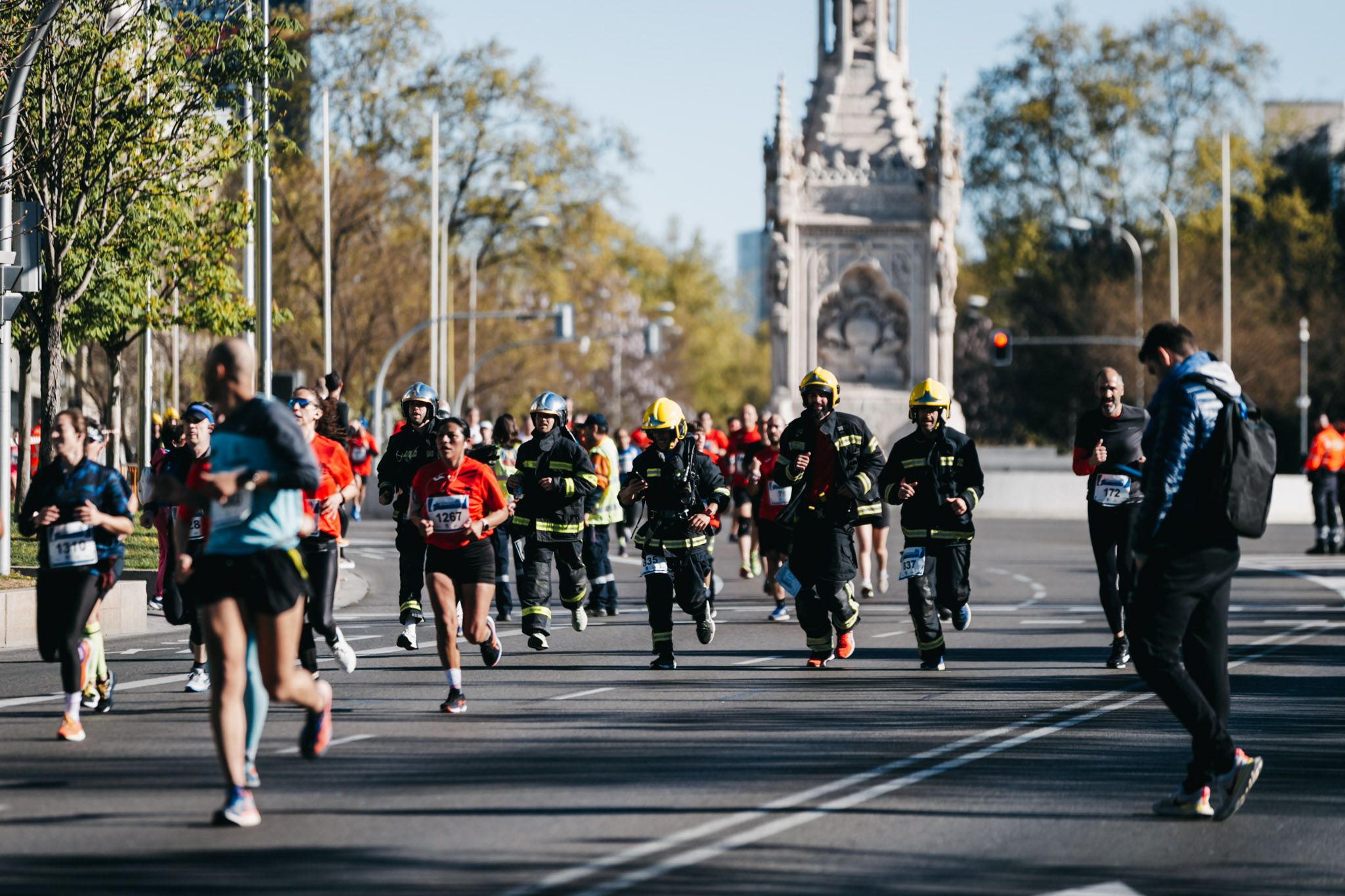 Todas las fotos del recorrido de la Carrera Bomberos de Madrid 2023 283