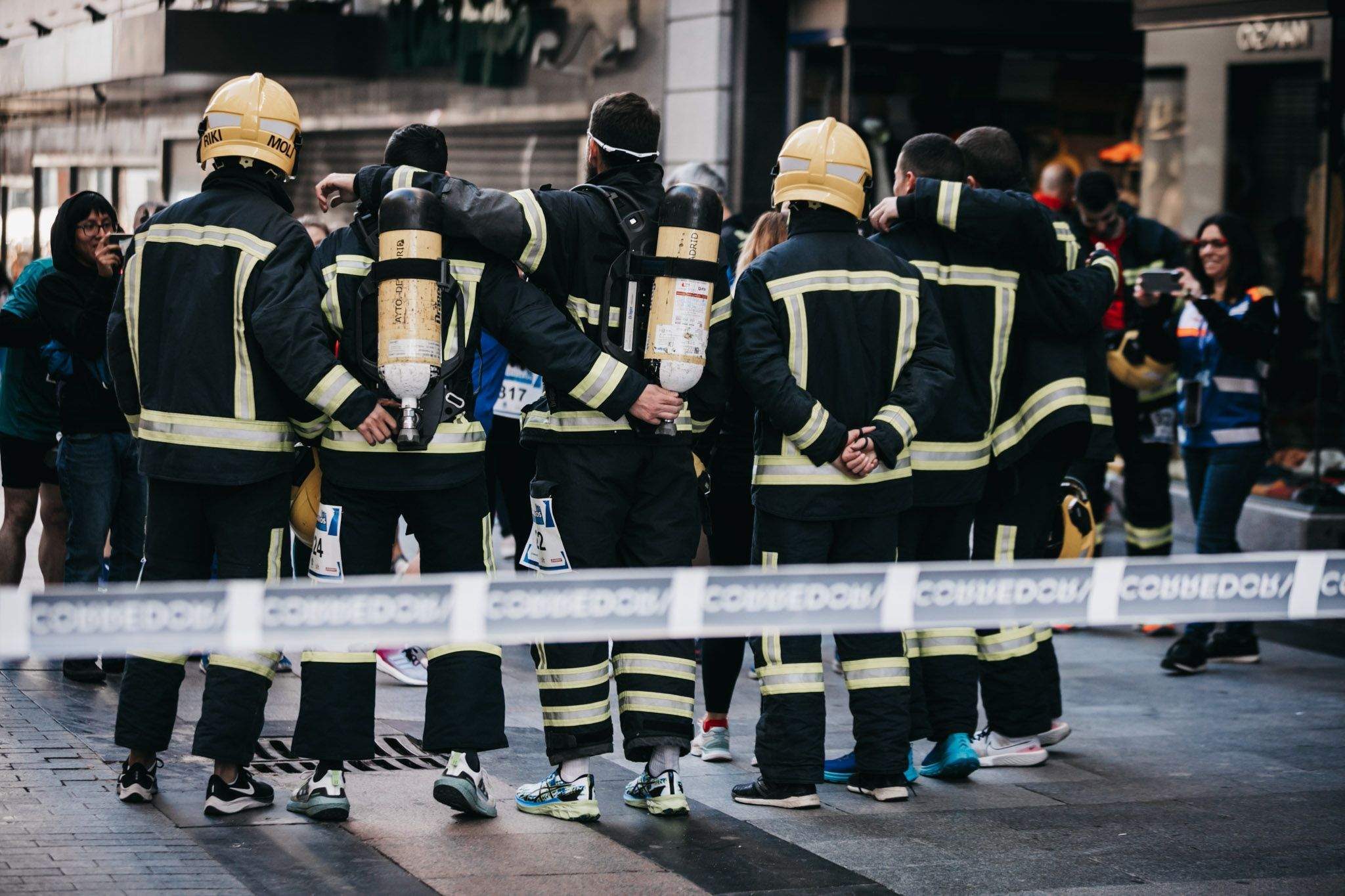 Todas las fotos de la salida de la Carrera Bomberos de Madrid 2023 65