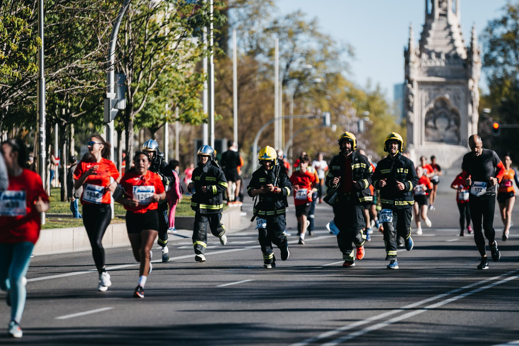 Todas las fotos del recorrido de la Carrera Bomberos de Madrid 2023 284