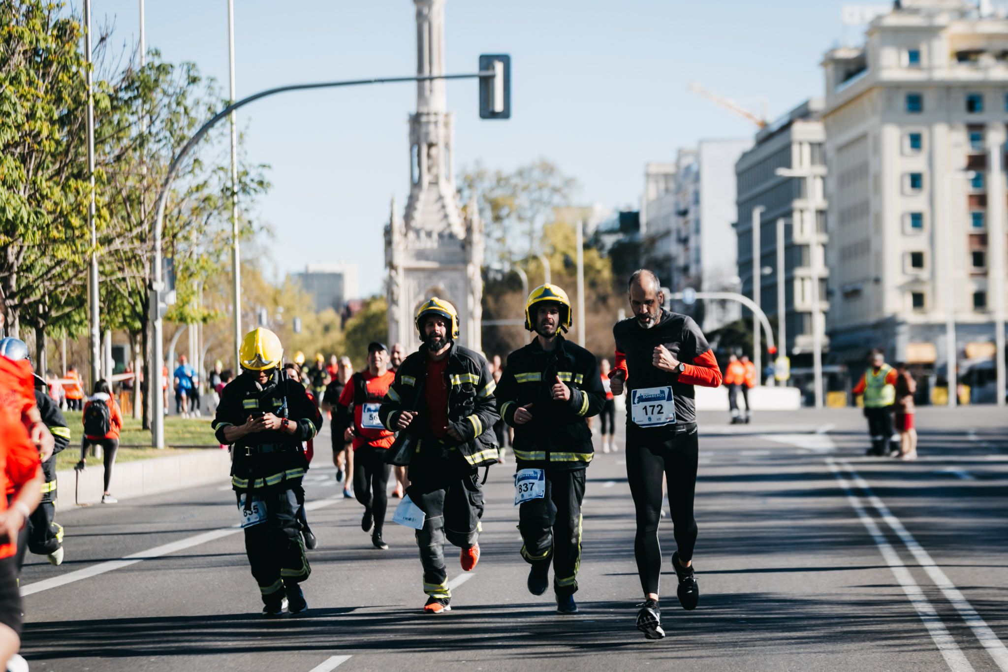 Todas las fotos del recorrido de la Carrera Bomberos de Madrid 2023 285