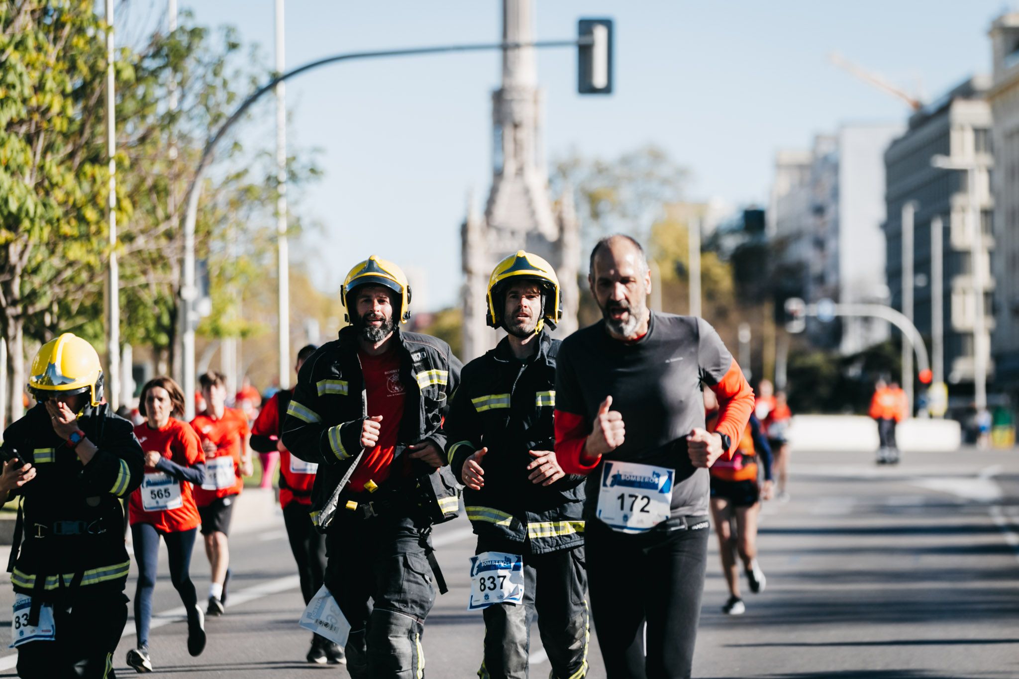 Todas las fotos del recorrido de la Carrera Bomberos de Madrid 2023 286