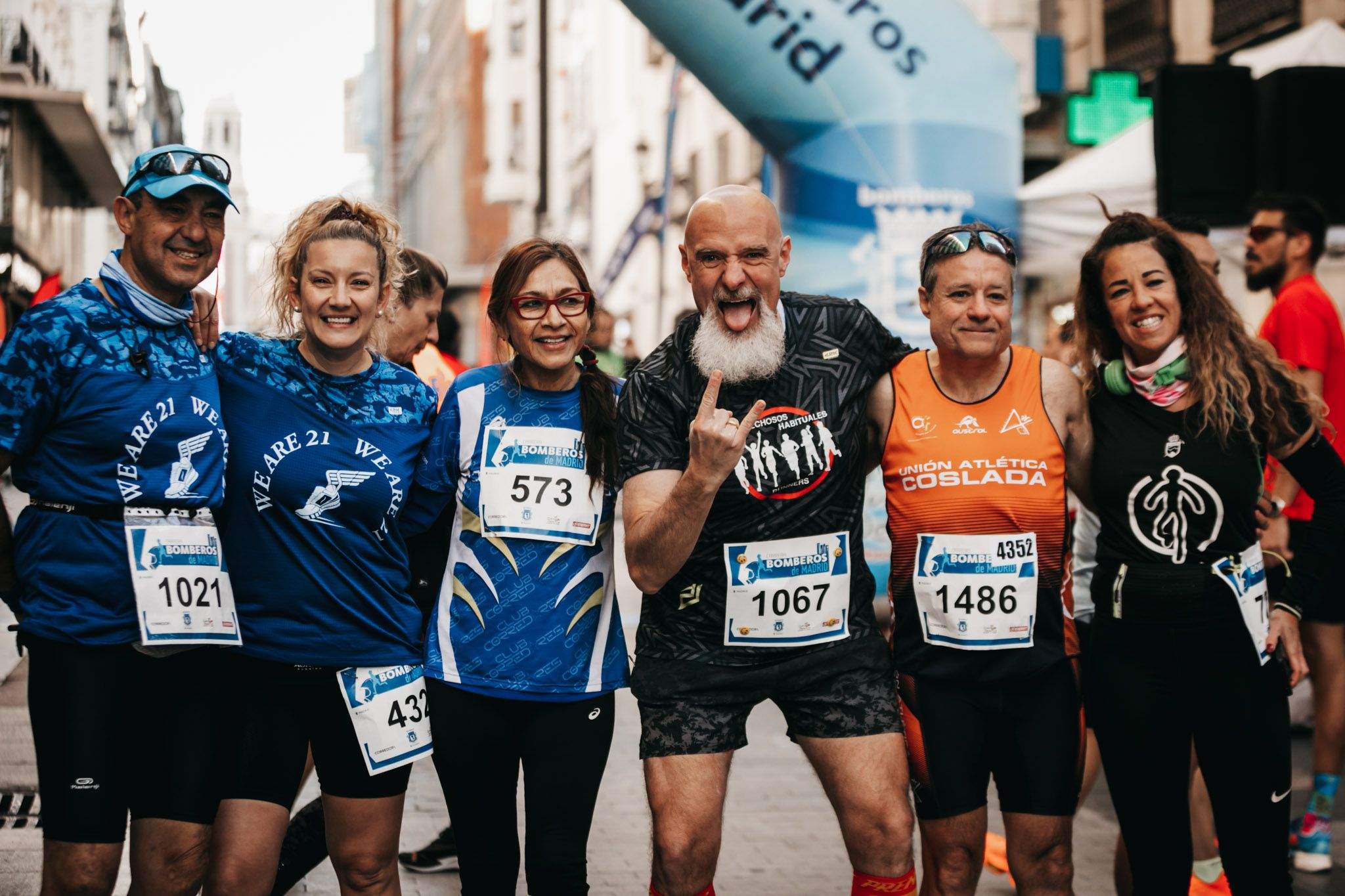 Todas las fotos de la salida de la Carrera Bomberos de Madrid 2023 67