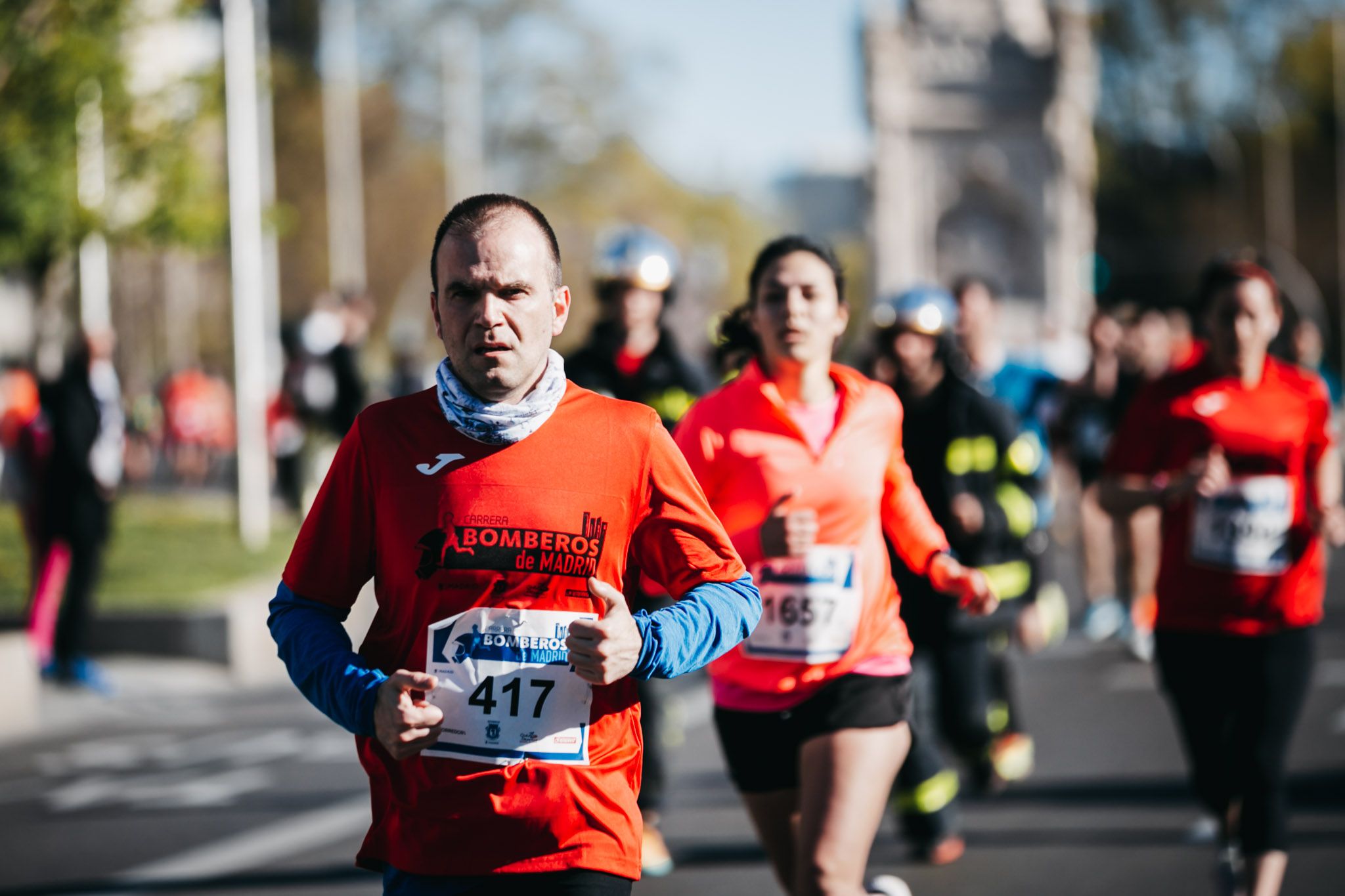 Todas las fotos del recorrido de la Carrera Bomberos de Madrid 2023 293
