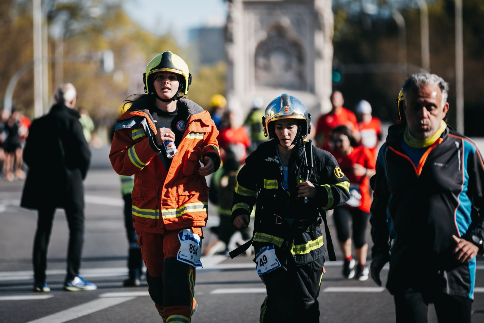 Todas las fotos del recorrido de la Carrera Bomberos de Madrid 2023 297