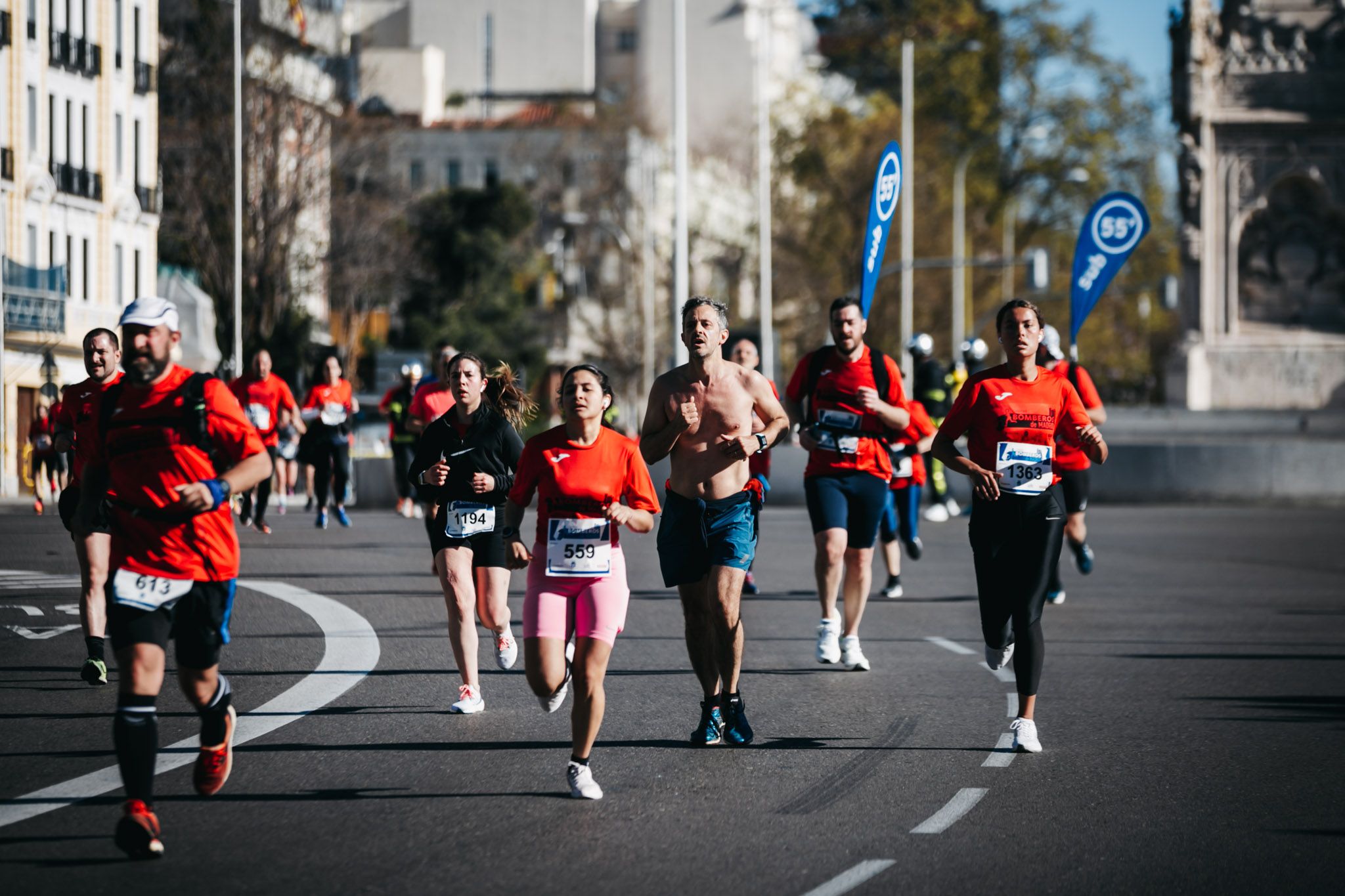 Todas las fotos del recorrido de la Carrera Bomberos de Madrid 2023 301
