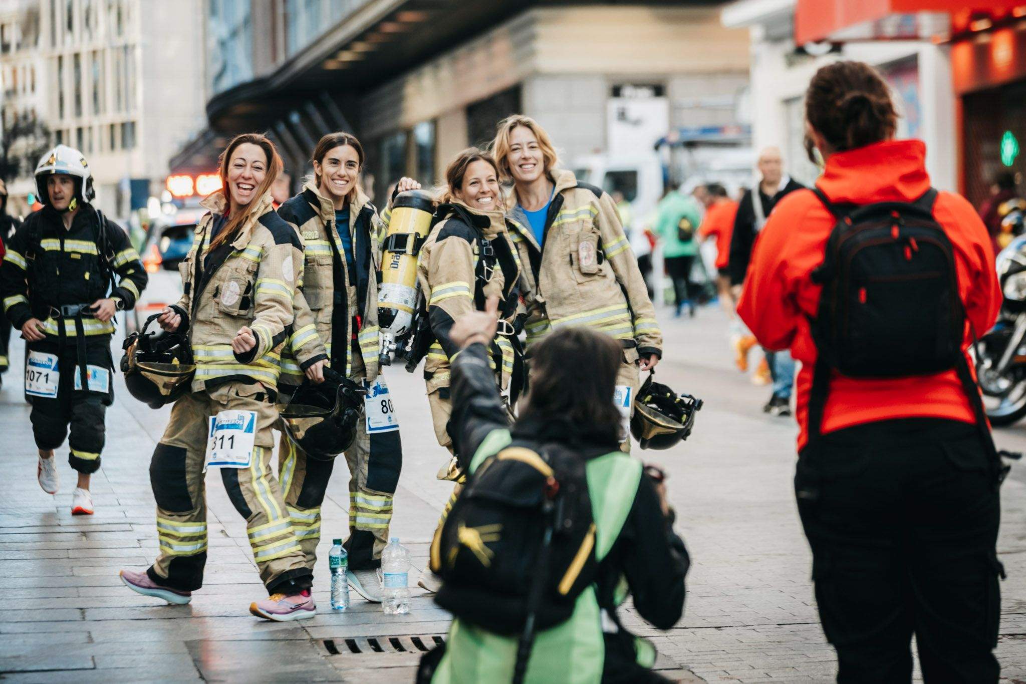 Todas las fotos de la salida de la Carrera Bomberos de Madrid 2023 85