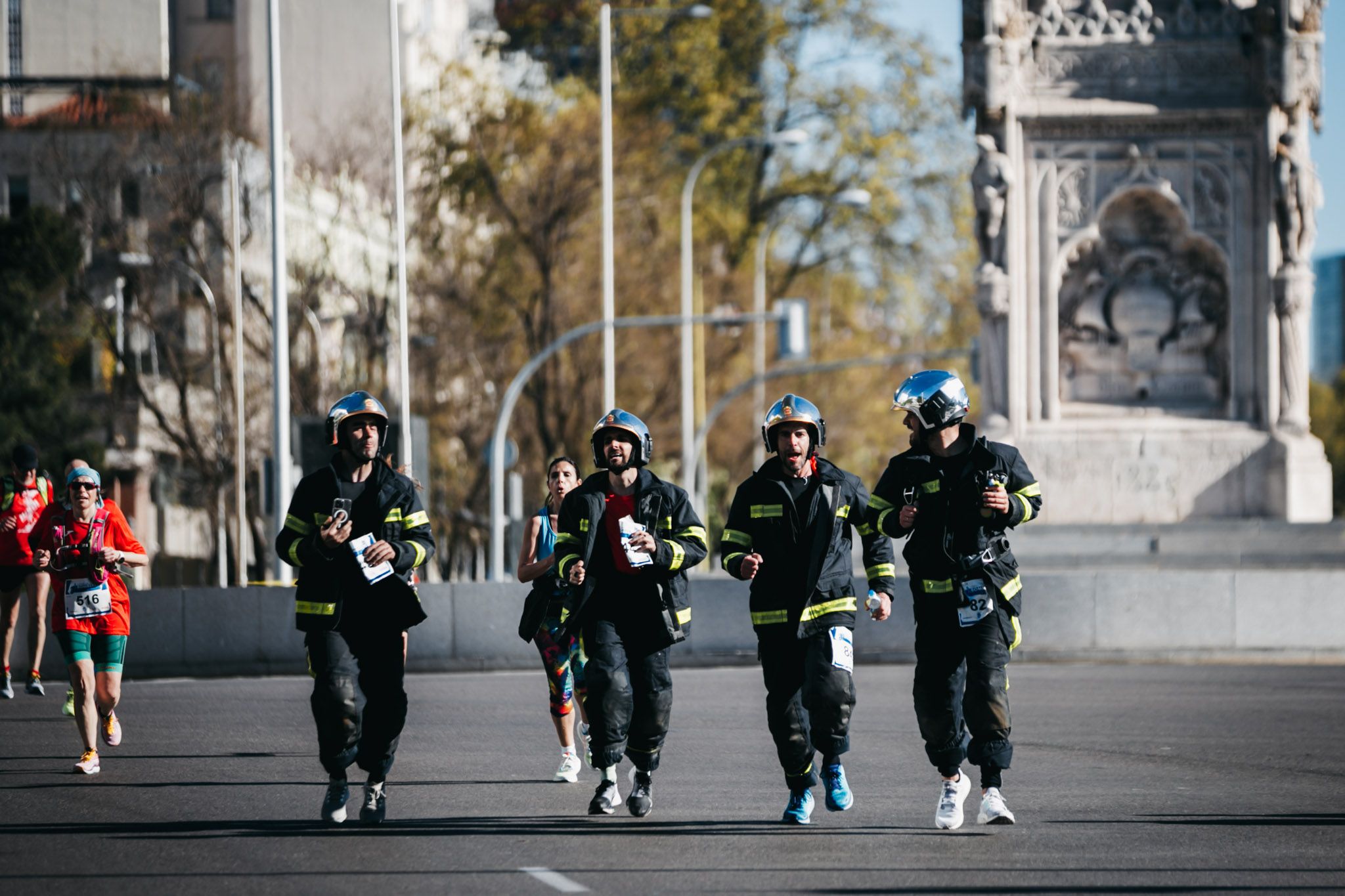 Todas las fotos del recorrido de la Carrera Bomberos de Madrid 2023 304