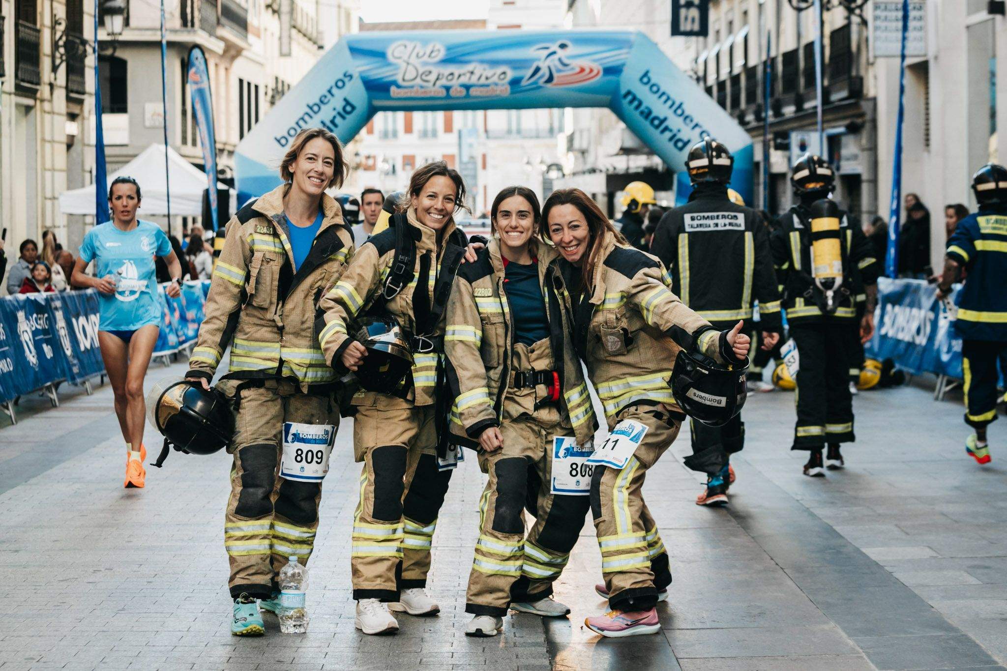 Todas las fotos de la salida de la Carrera Bomberos de Madrid 2023 86
