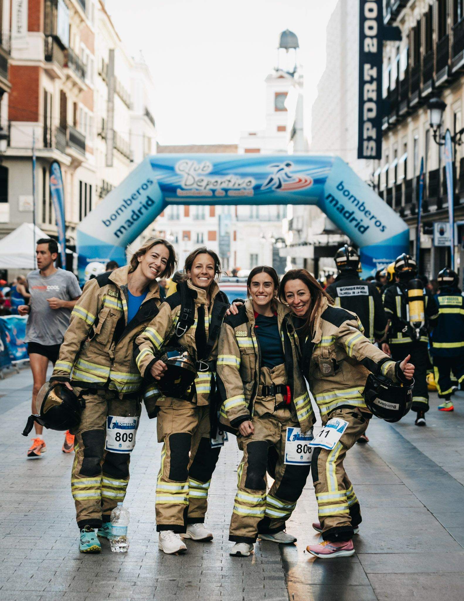 Todas las fotos de la salida de la Carrera Bomberos de Madrid 2023 87