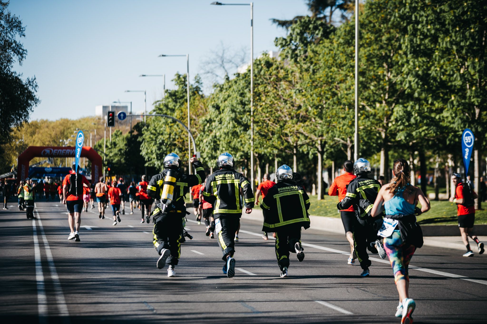 Todas las fotos del recorrido de la Carrera Bomberos de Madrid 2023 306