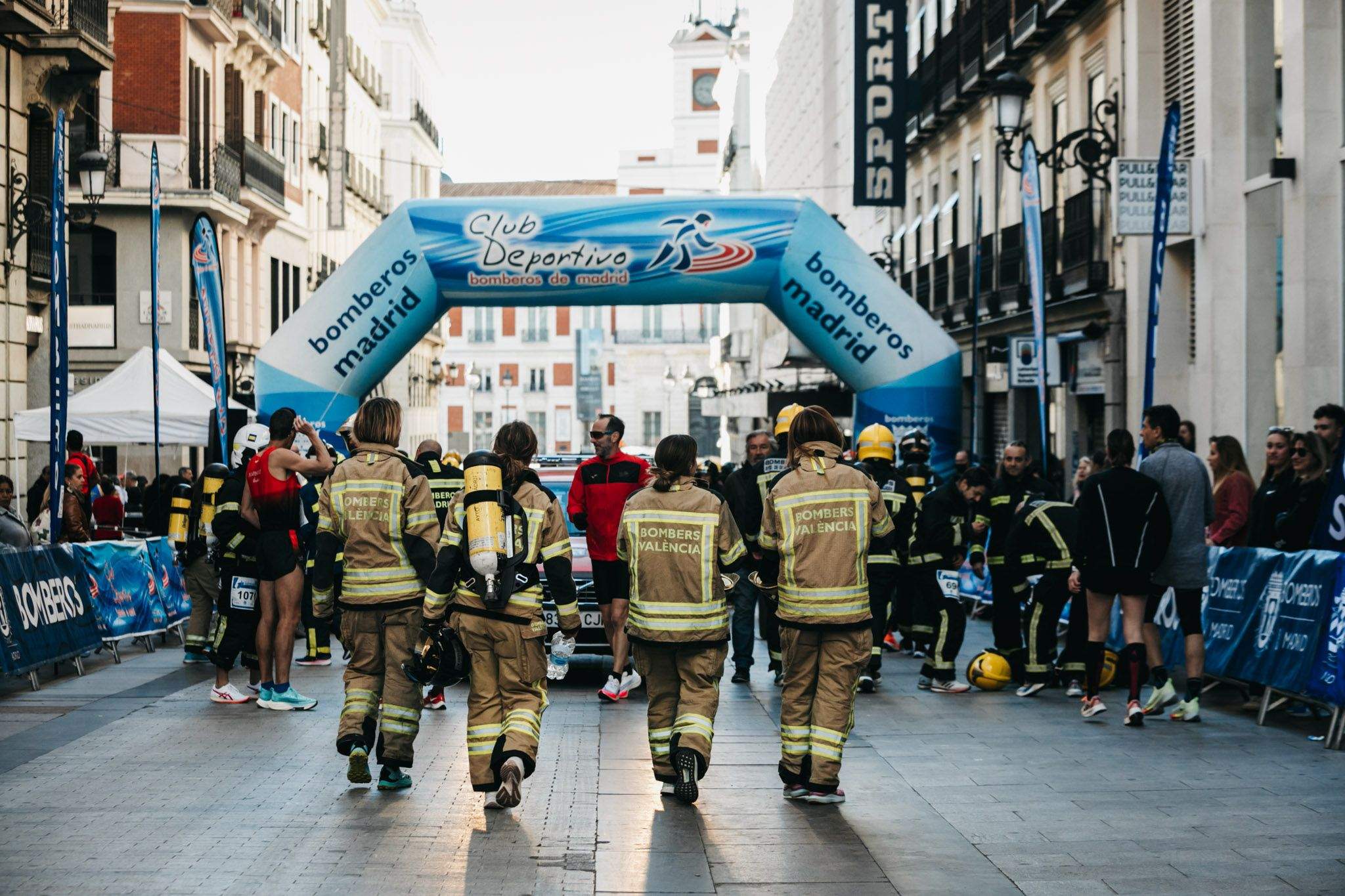 Todas las fotos de la salida de la Carrera Bomberos de Madrid 2023 88