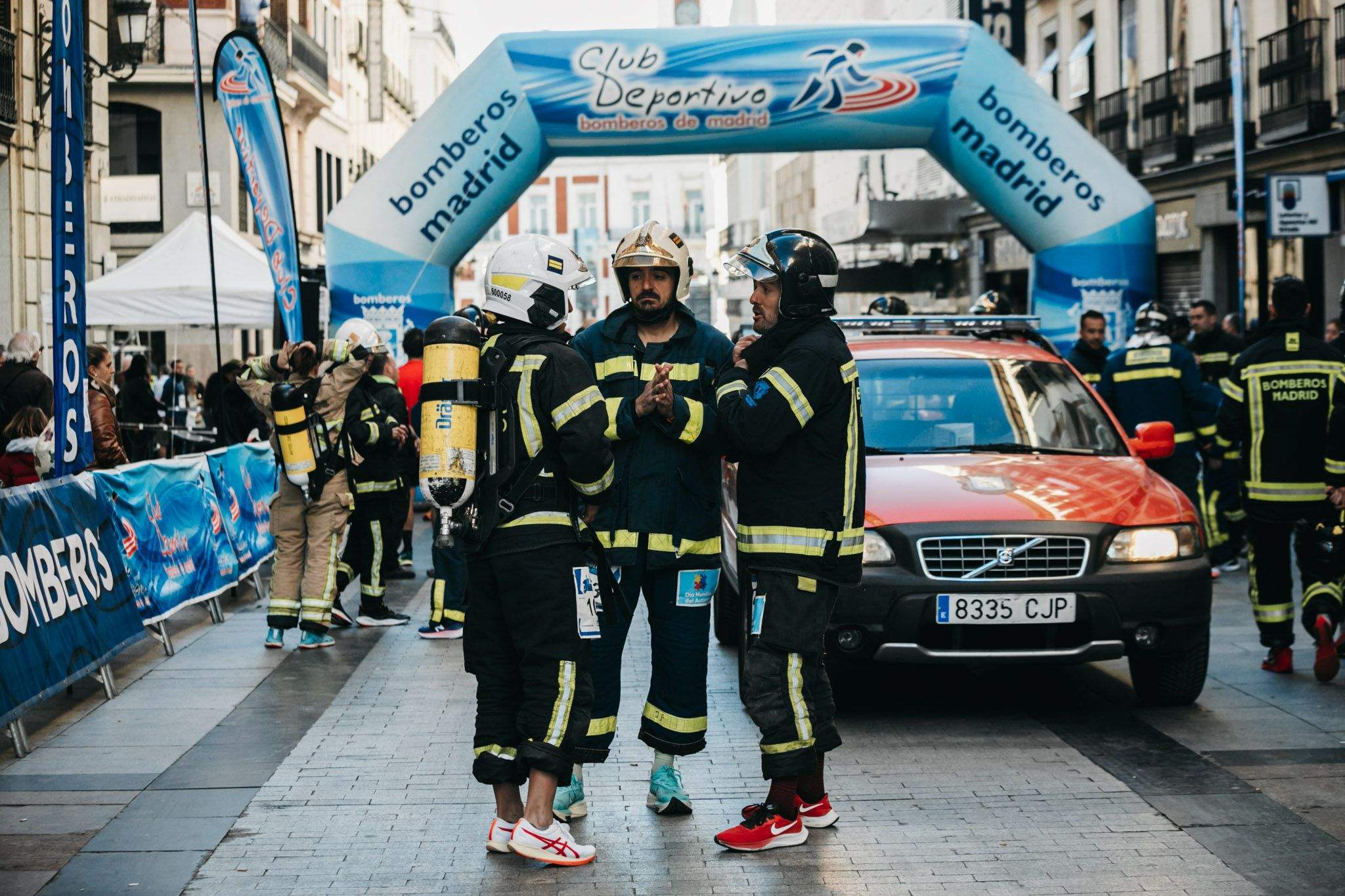 Todas las fotos de la salida de la Carrera Bomberos de Madrid 2023 89