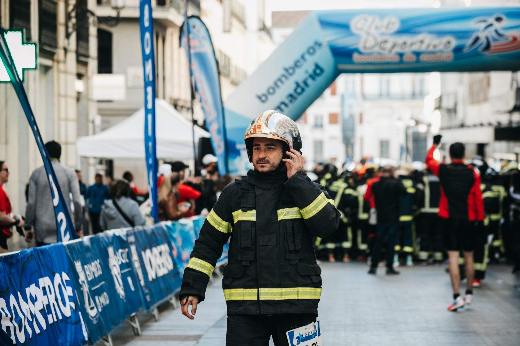 Todas las fotos de la salida de la Carrera Bomberos de Madrid 2023 90