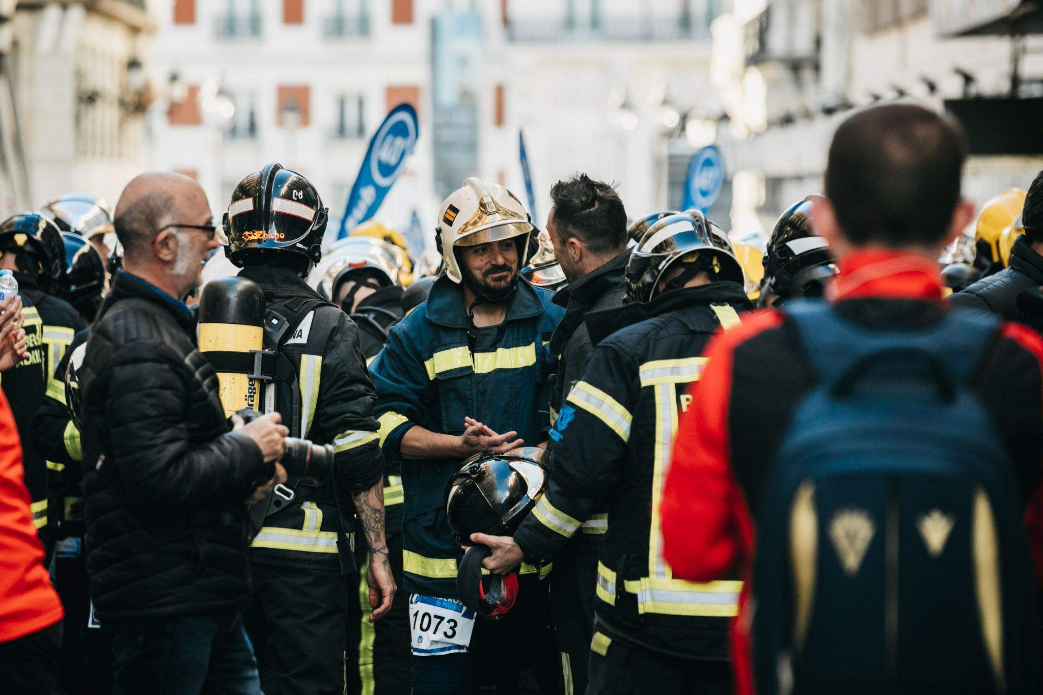 Todas las fotos de la salida de la Carrera Bomberos de Madrid 2023 91
