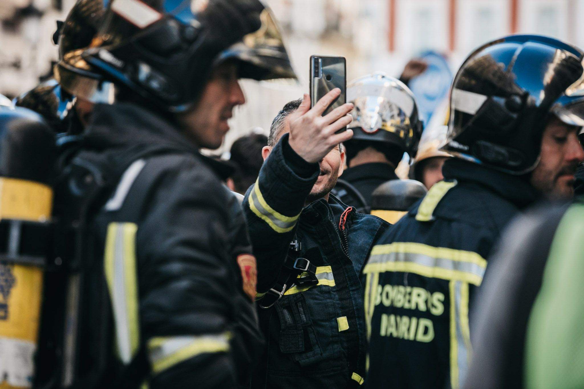 Todas las fotos de la salida de la Carrera Bomberos de Madrid 2023 92