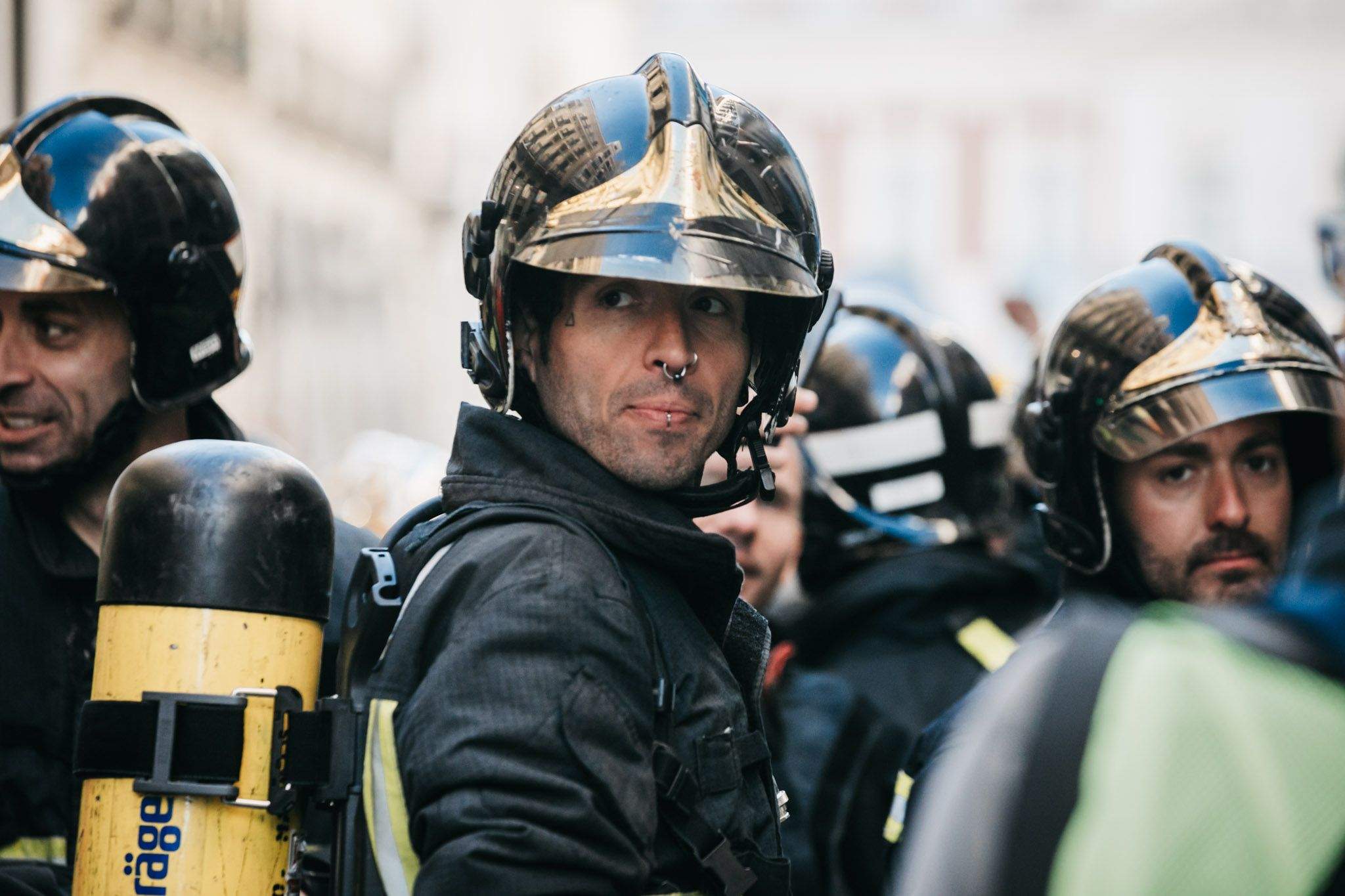 Todas las fotos de la salida de la Carrera Bomberos de Madrid 2023 93