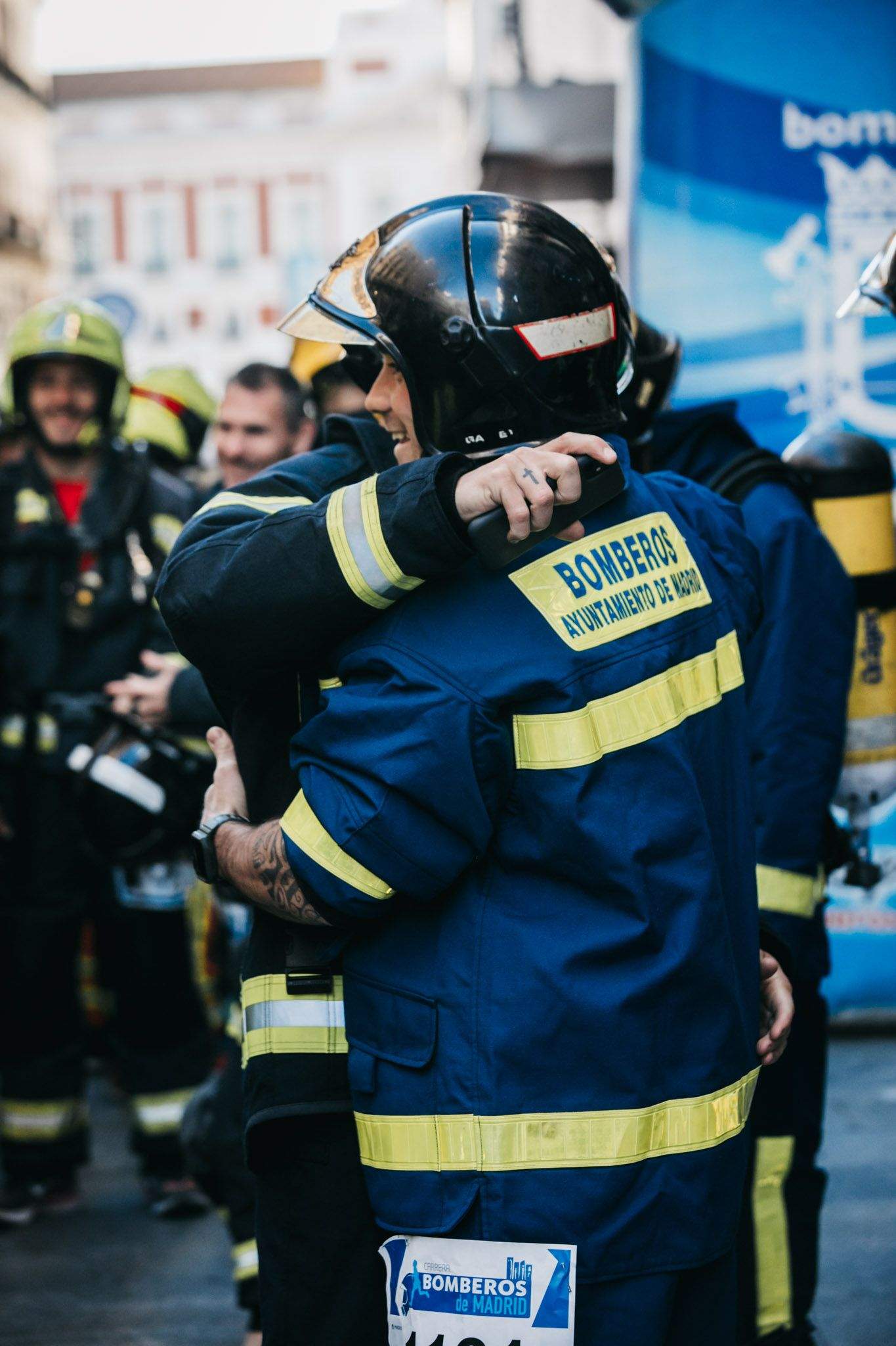 Todas las fotos de la salida de la Carrera Bomberos de Madrid 2023 94
