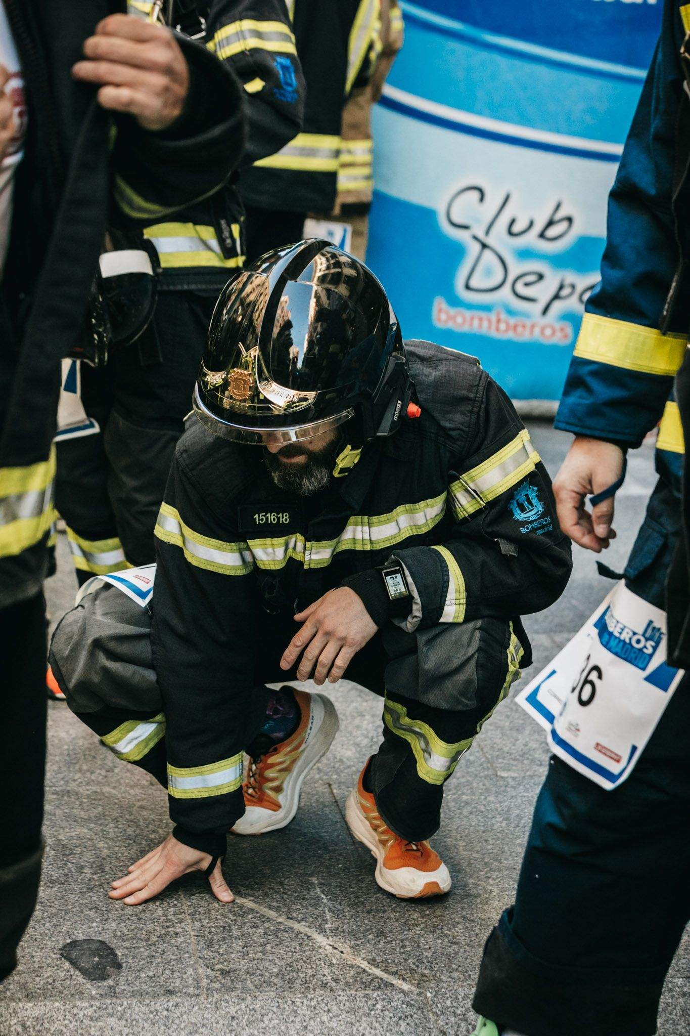 Todas las fotos de la salida de la Carrera Bomberos de Madrid 2023 95