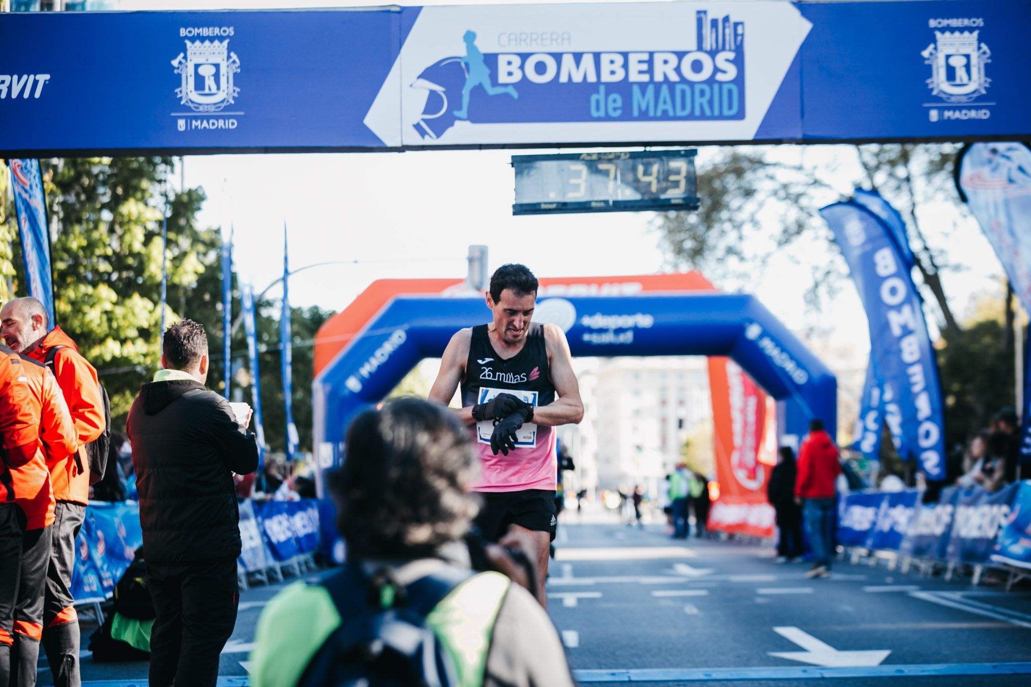Todas las fotos del recorrido de la Carrera Bomberos de Madrid 2023136