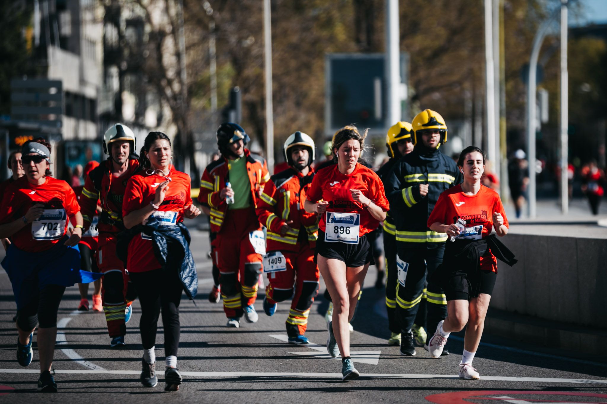 Todas las fotos del recorrido de la Carrera Bomberos de Madrid 2023 321