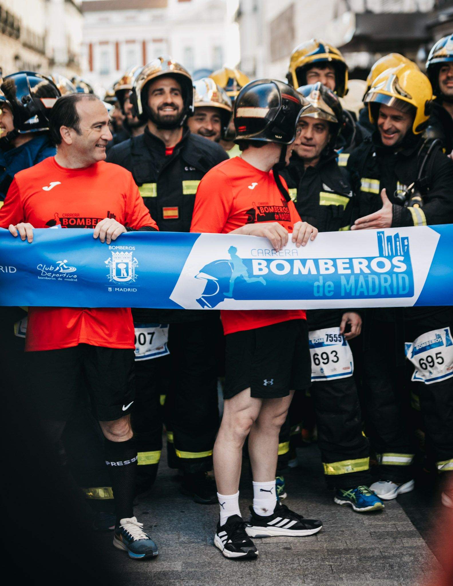 Todas las fotos de la salida de la Carrera Bomberos de Madrid 2023 107