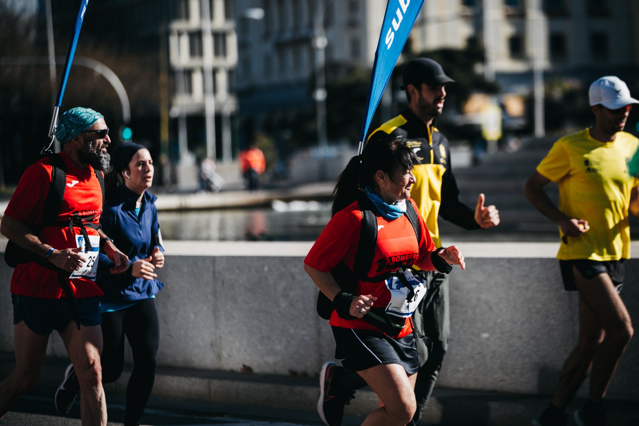 Todas las fotos del recorrido de la Carrera Bomberos de Madrid 2023 325