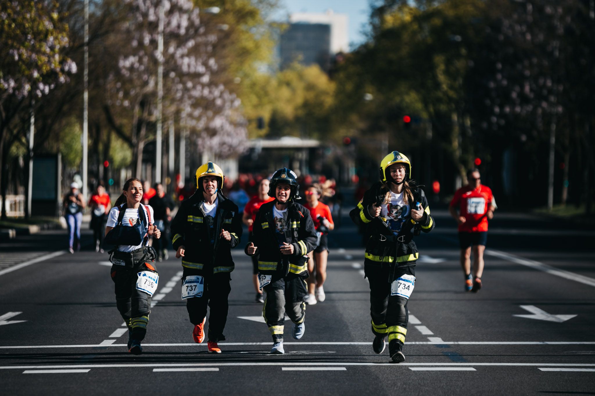 Todas las fotos del recorrido de la Carrera Bomberos de Madrid 2023 336