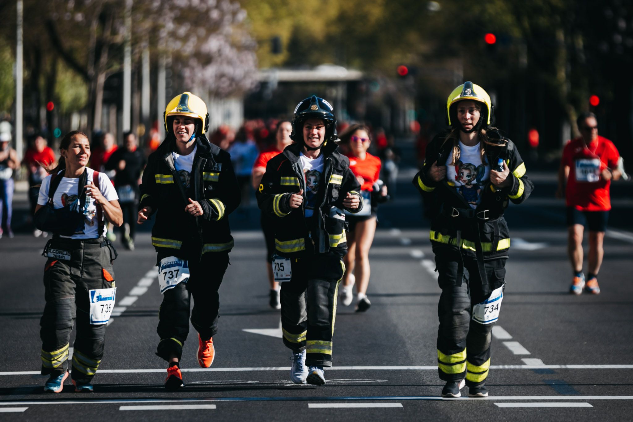 Todas las fotos del recorrido de la Carrera Bomberos de Madrid 2023 337