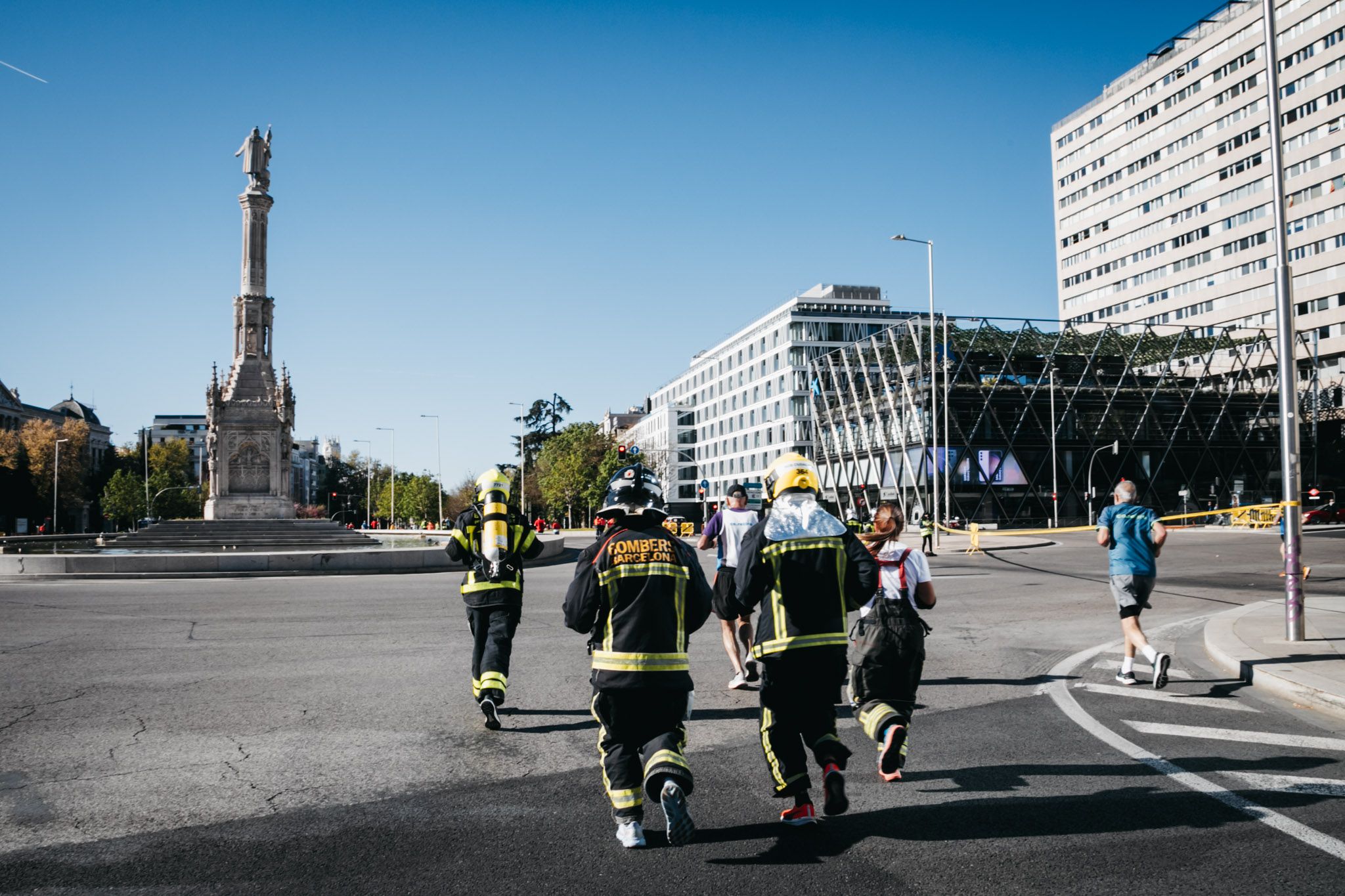 Todas las fotos del recorrido de la Carrera Bomberos de Madrid 2023 339