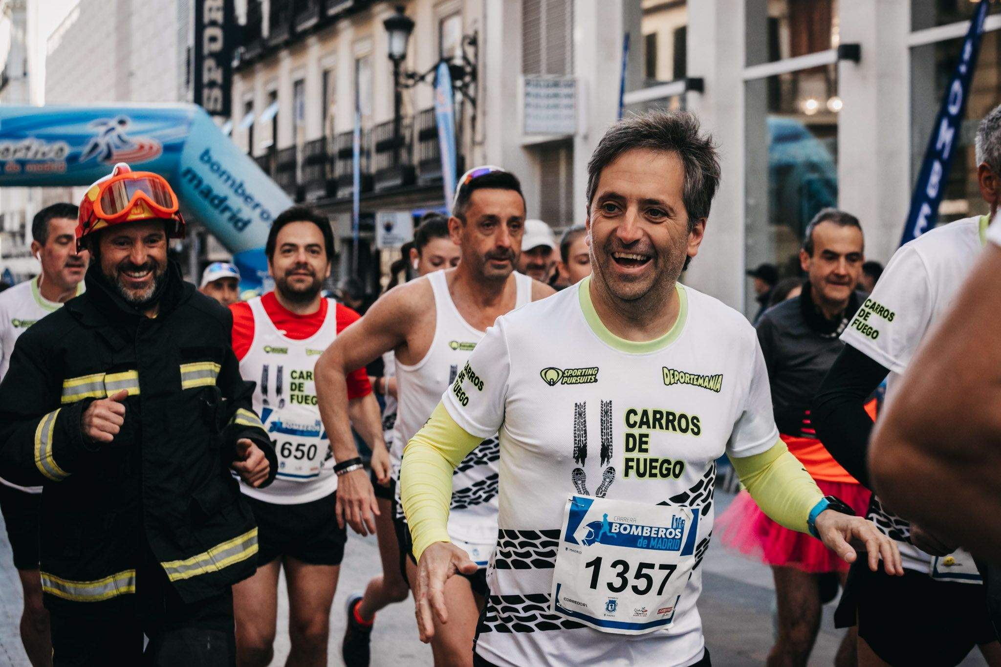 Todas las fotos de la salida de la Carrera Bomberos de Madrid 2023 121