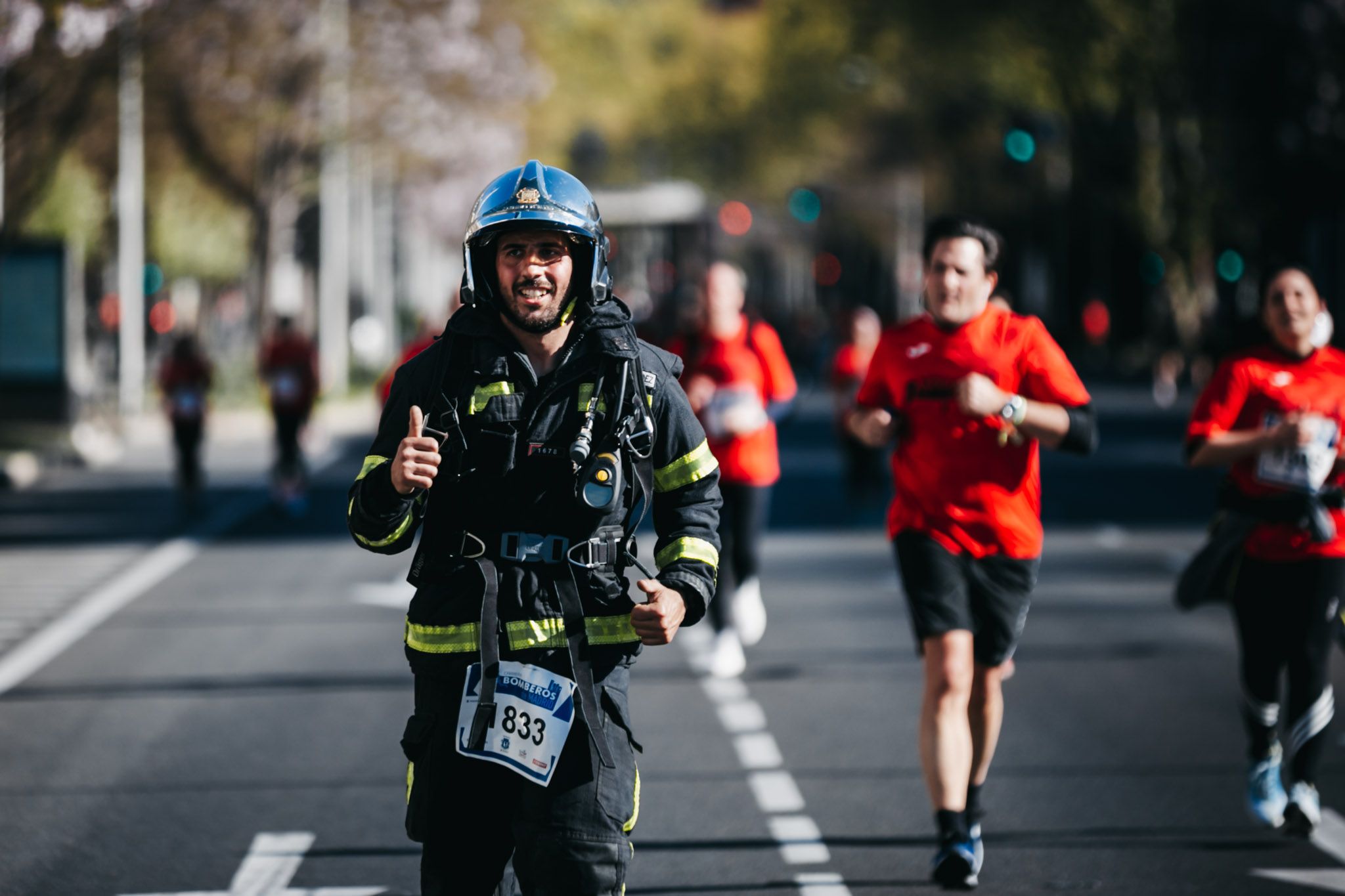 Todas las fotos del recorrido de la Carrera Bomberos de Madrid 2023 344