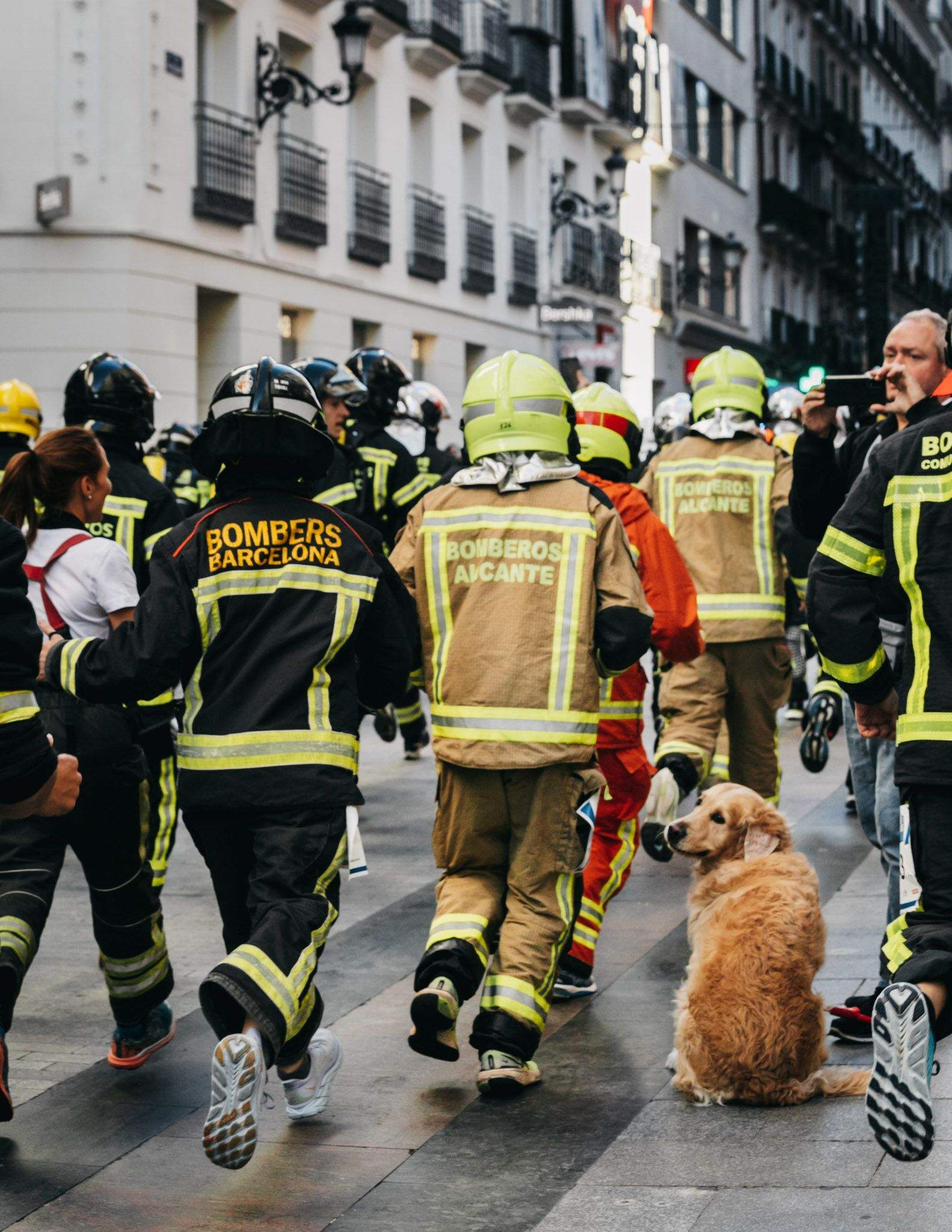 Todas las fotos de la salida de la Carrera Bomberos de Madrid 2023 132