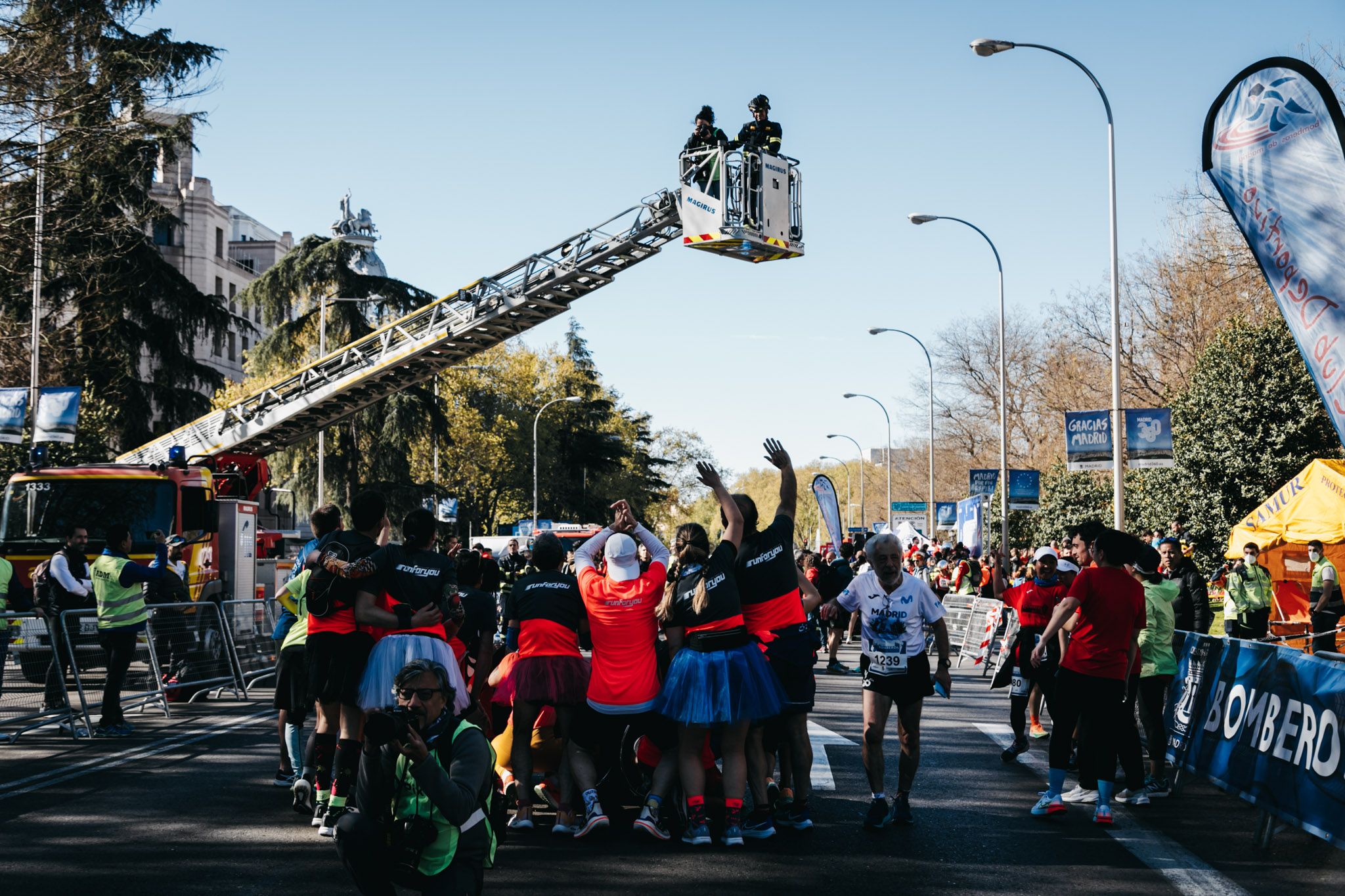 Todas las fotos del recorrido de la Carrera Bomberos de Madrid 2023 381