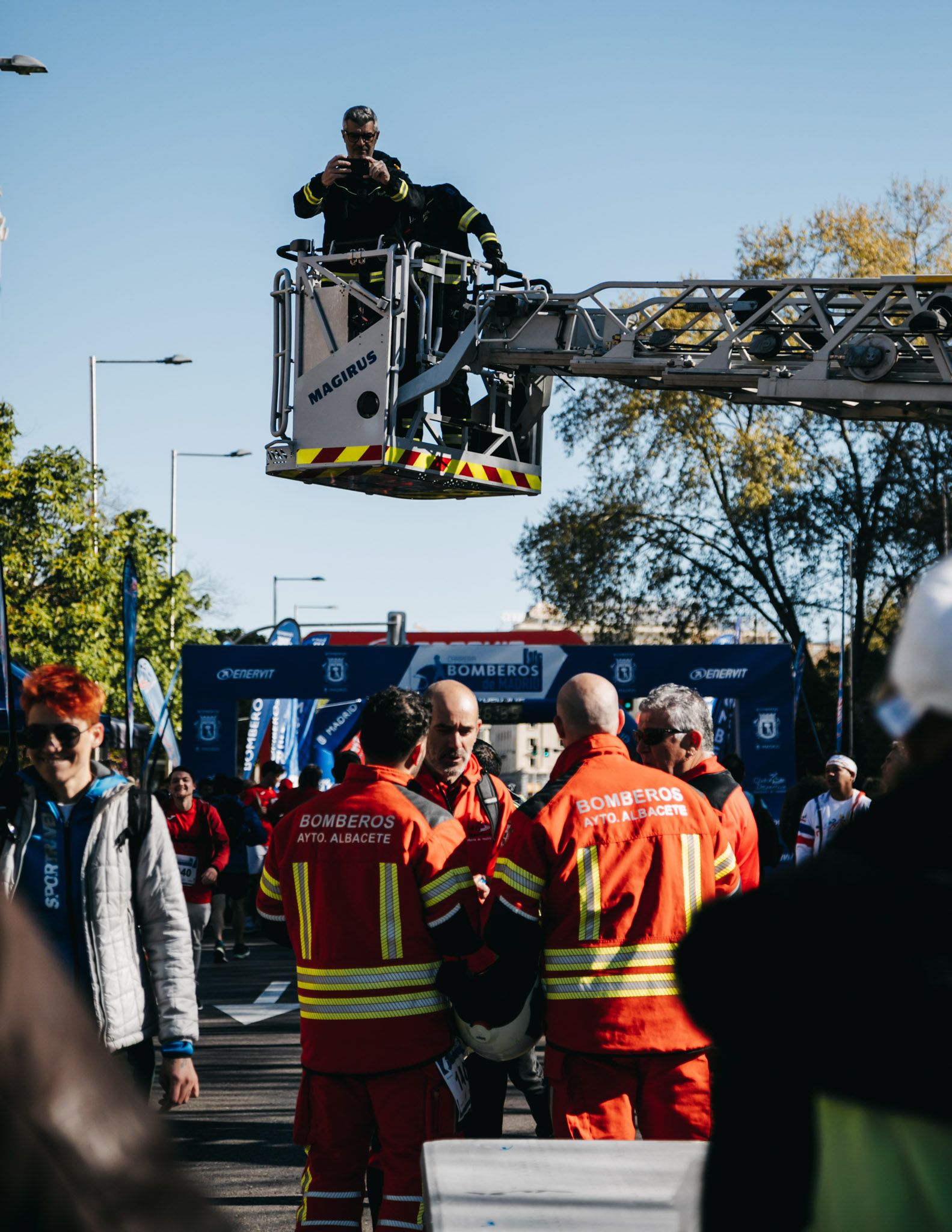 Todas las fotos del recorrido de la Carrera Bomberos de Madrid 2023 389