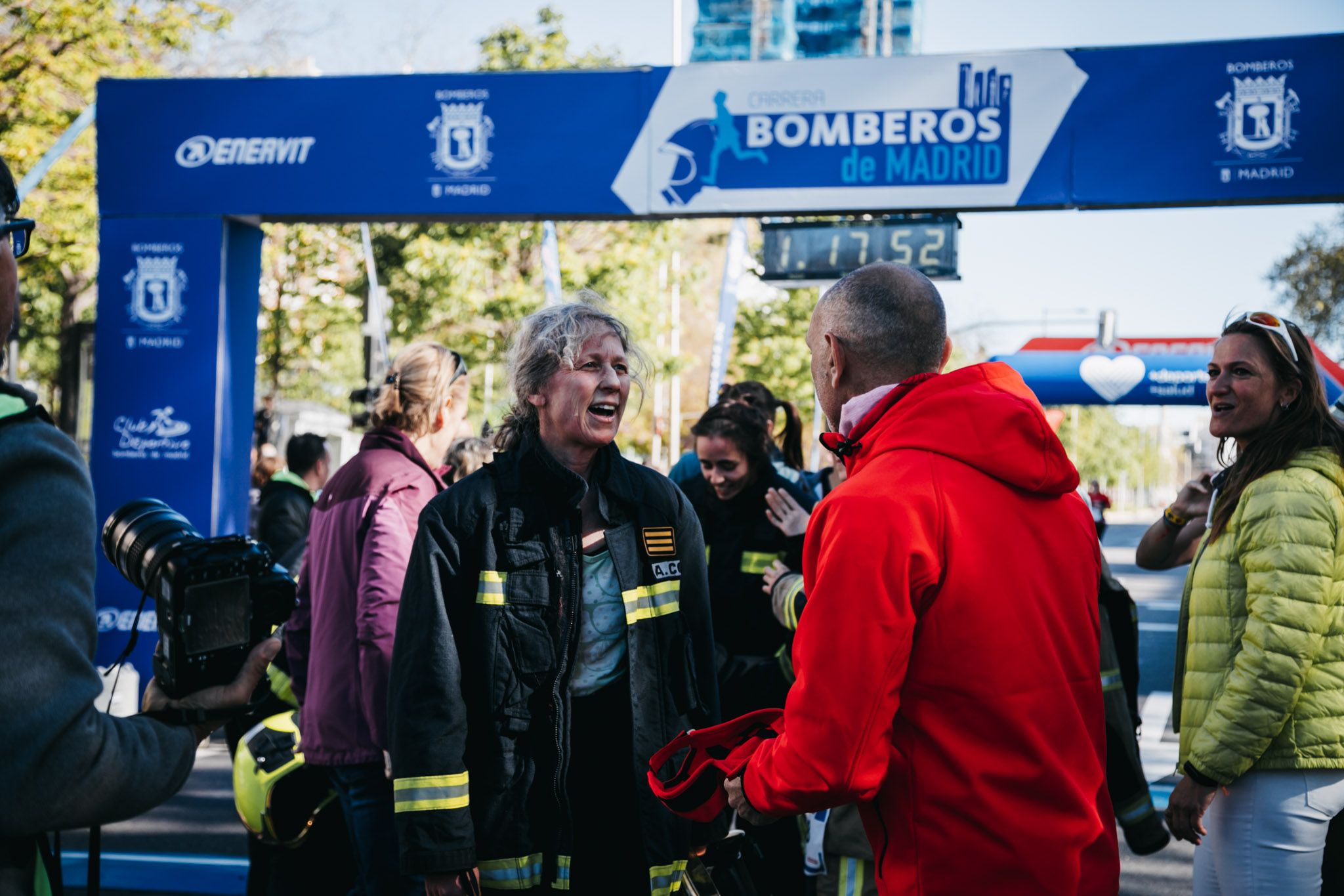 Todas las fotos del recorrido de la Carrera Bomberos de Madrid 2023 392