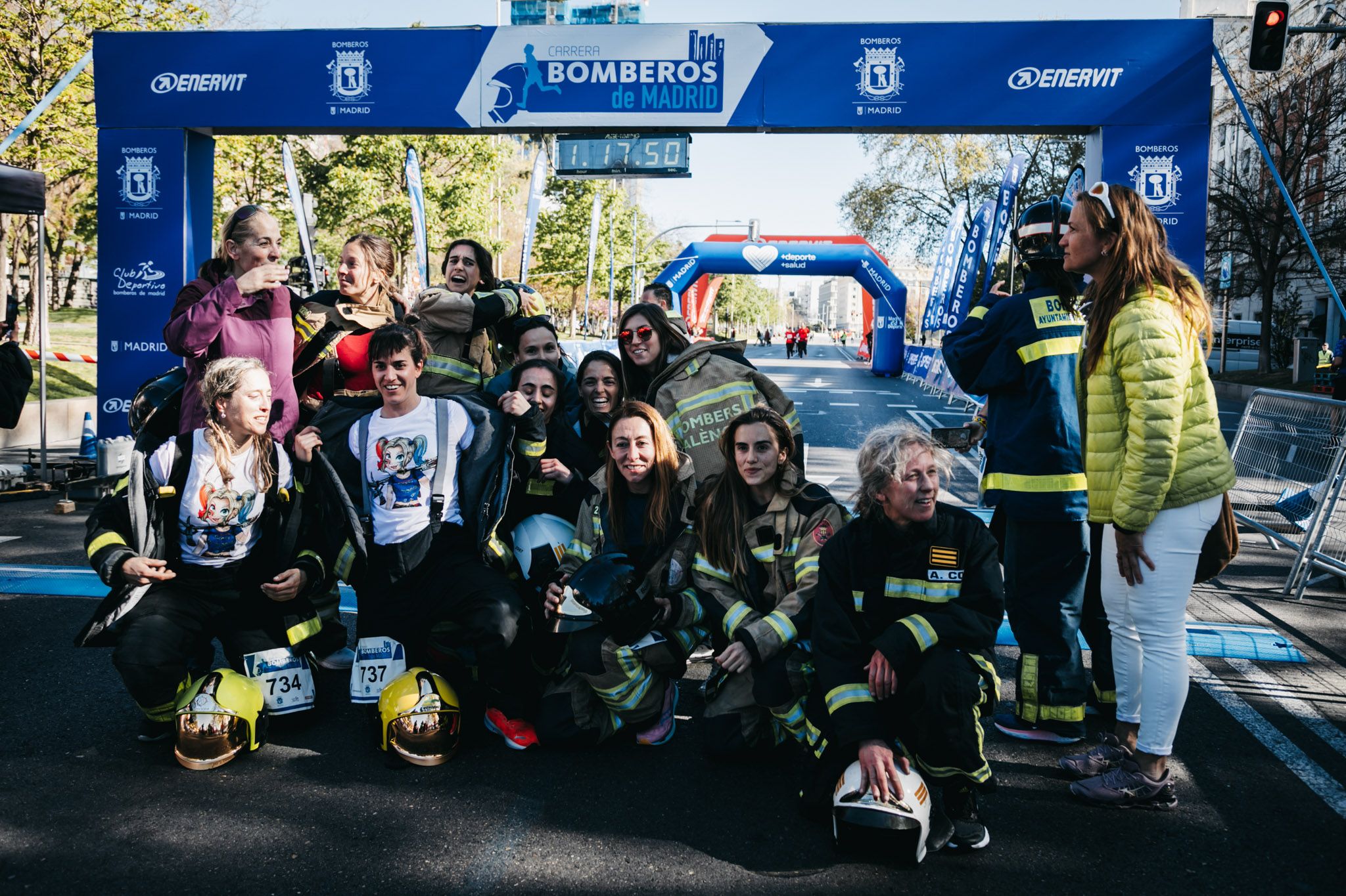 Todas las fotos del recorrido de la Carrera Bomberos de Madrid 2023 393