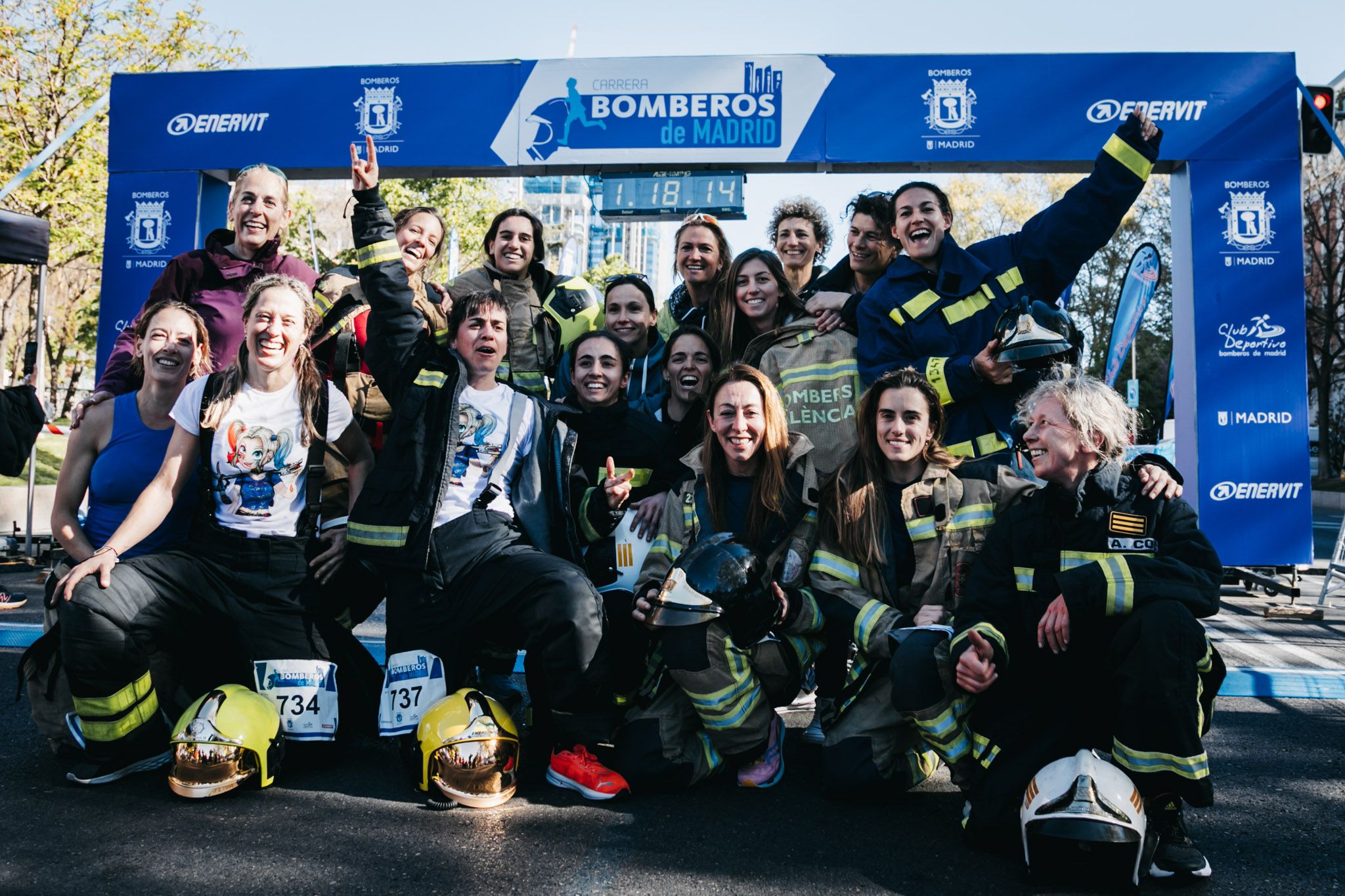 Todas las fotos del recorrido de la Carrera Bomberos de Madrid 2023 394