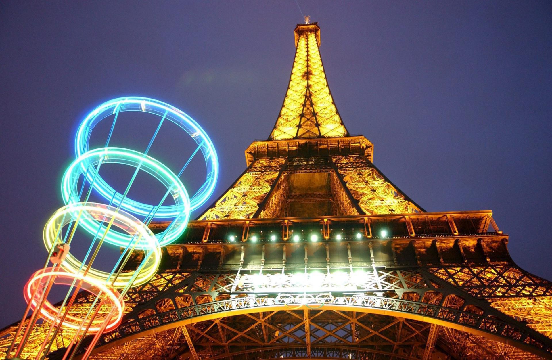 Una imagen de la Torre Eiffel, símbolo de París y sus Juegos Olímpicos. EFE.