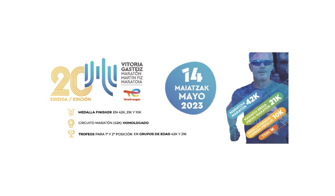 ¡Vive Maratón Vitoria Gasteiz Martín Fiz! 