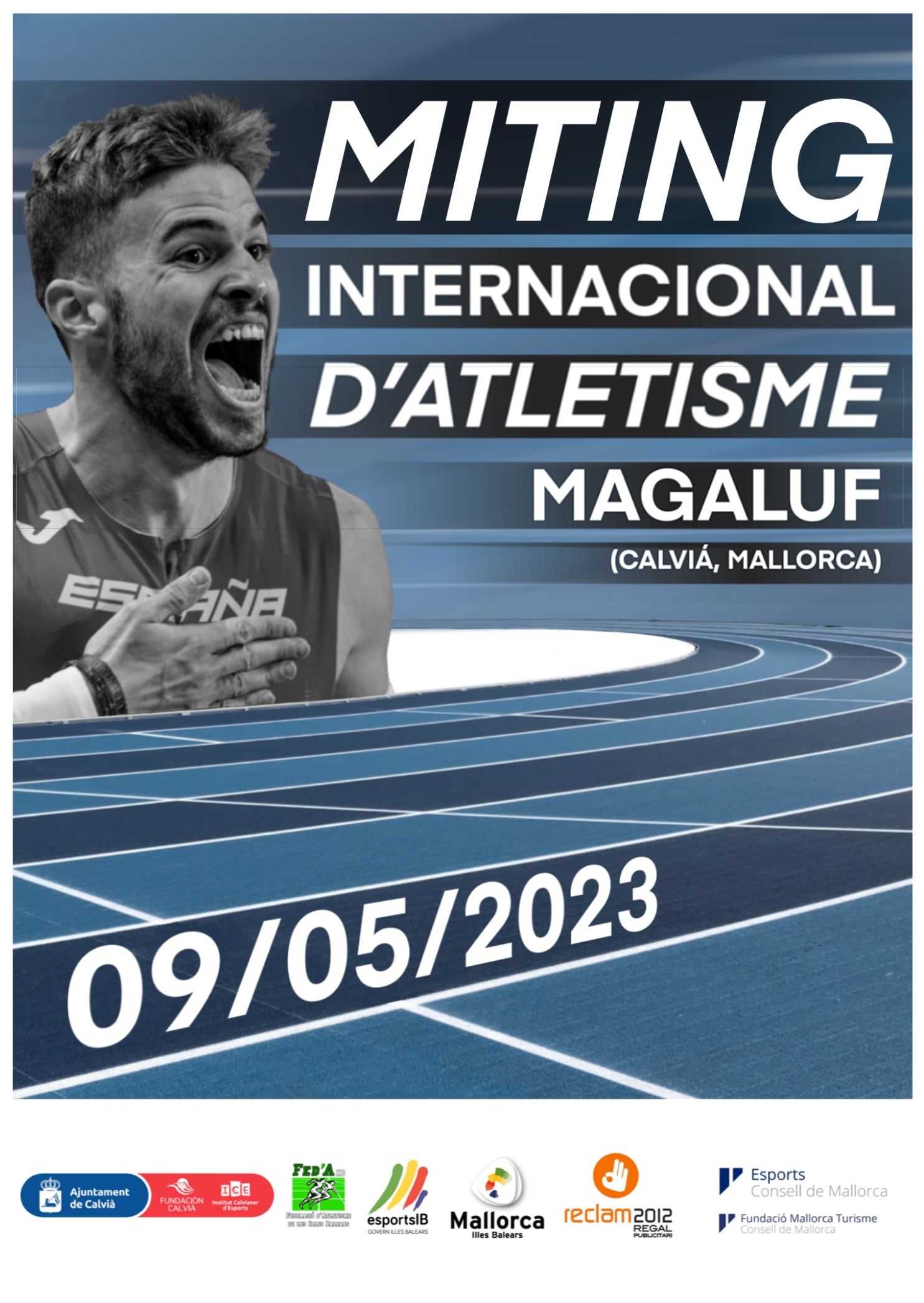 Cartel Miting Internacional d’Atletisme Magaluf.