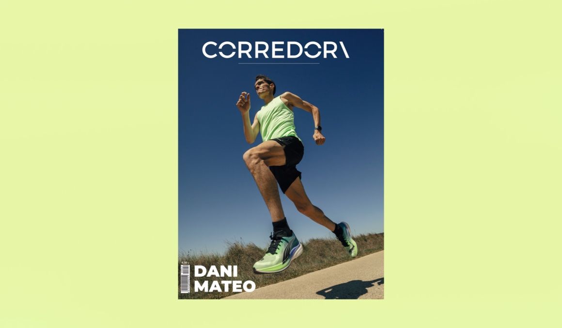 Nueva portada de la revista Corredor con Dani Mateo y sus PUMA como protagonistas.
