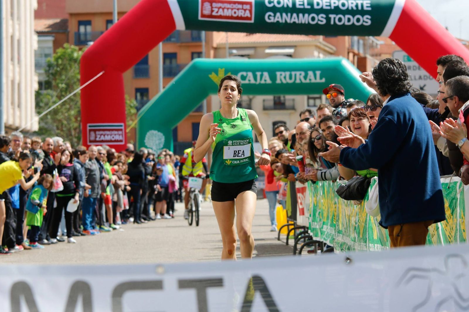 Beatriz Álvarez, una de las mejores fondistas españolas del momento, se convirtió en 2016 en la primera y única mujer en vencer en El Cerco de Zamora.
