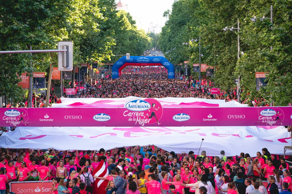 Las mejores fotos de la Carrera de la Mujer Central Lechera Asturiana de Madrid. 0112 2