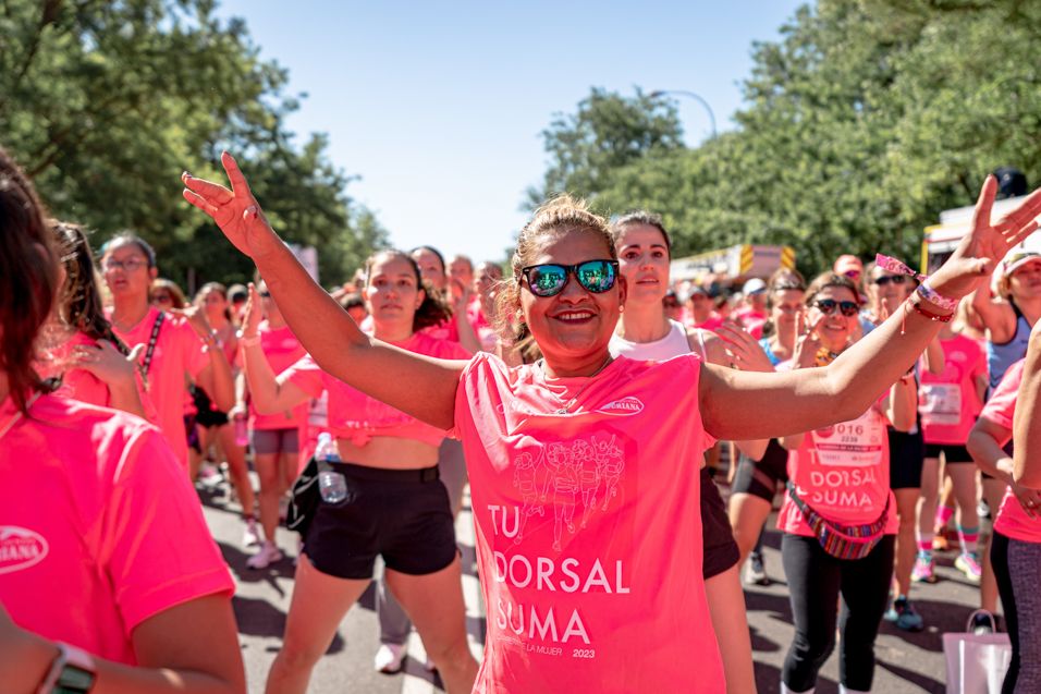 Las mejores fotos de la Carrera de la Mujer Central Lechera Asturiana de Madrid. A9 07302 2