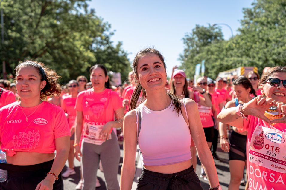 Las mejores fotos de la Carrera de la Mujer Central Lechera Asturiana de Madrid. A9 07305 2