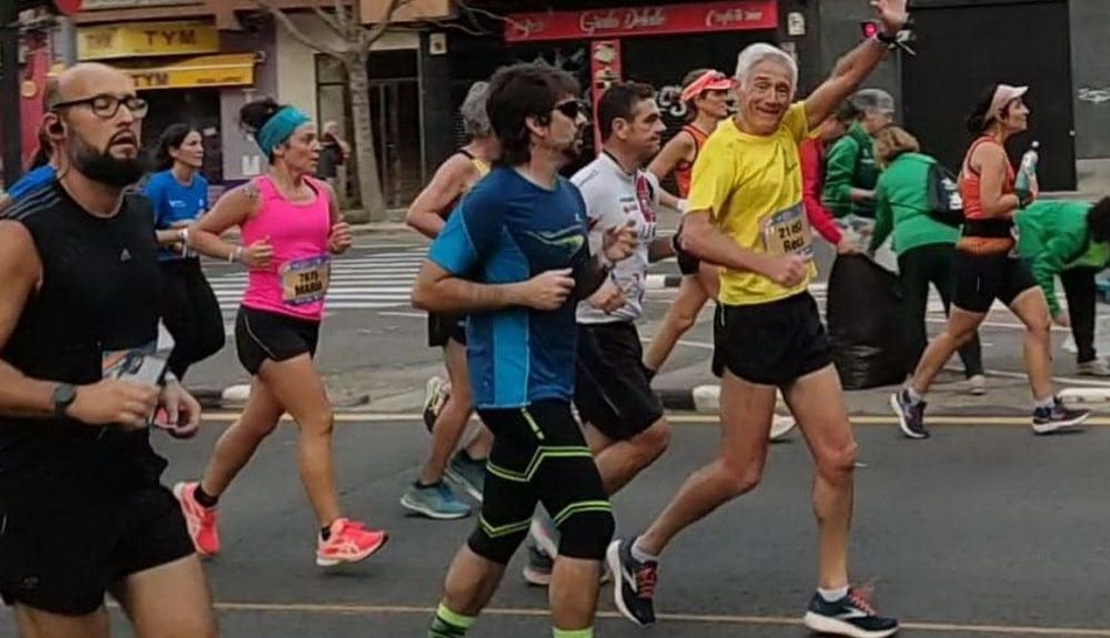 Recaredo Agulló sigue participando en pruebas que van desde la milla al medio maratón Recaredo Agulló sigue participando en pruebas que van desde la milla al medio maratón