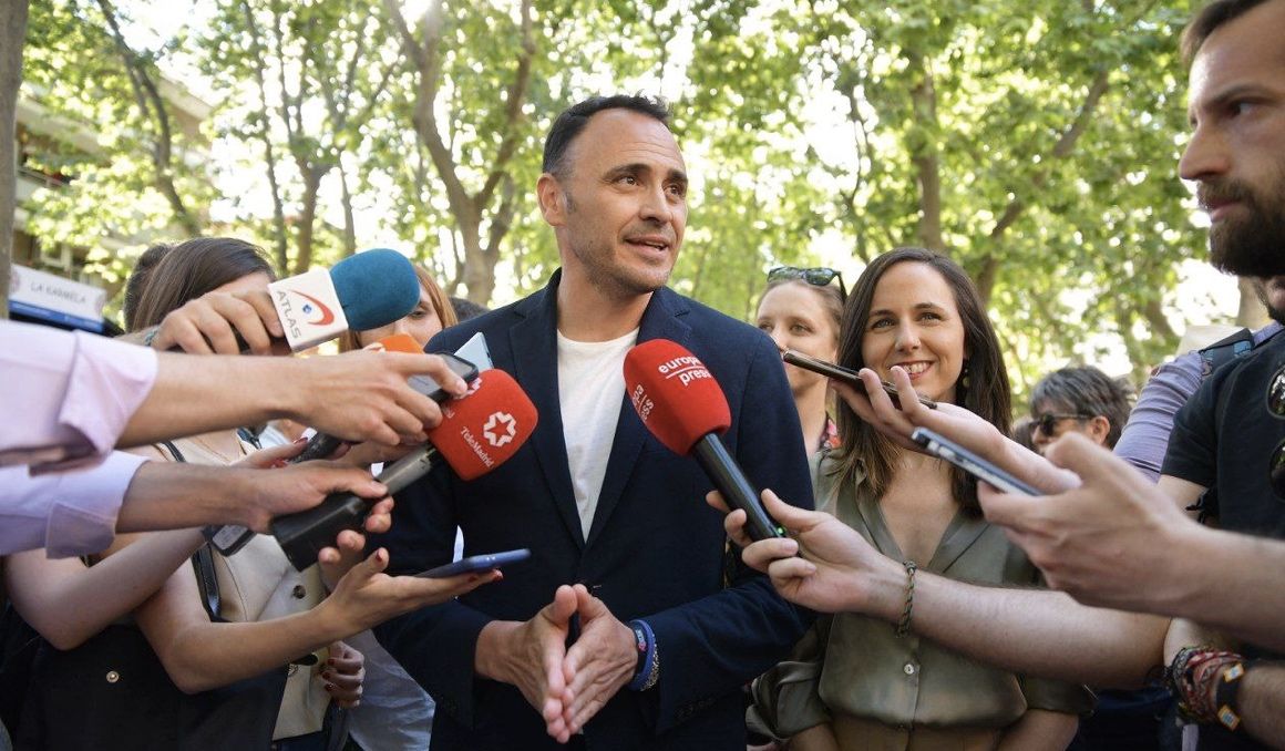 Roberto Sotomayor, ex atleta con medallas internacionales en categoría máster, es el candidato de Unidas Podemos al Ayuntamiento de Madrid. UP.