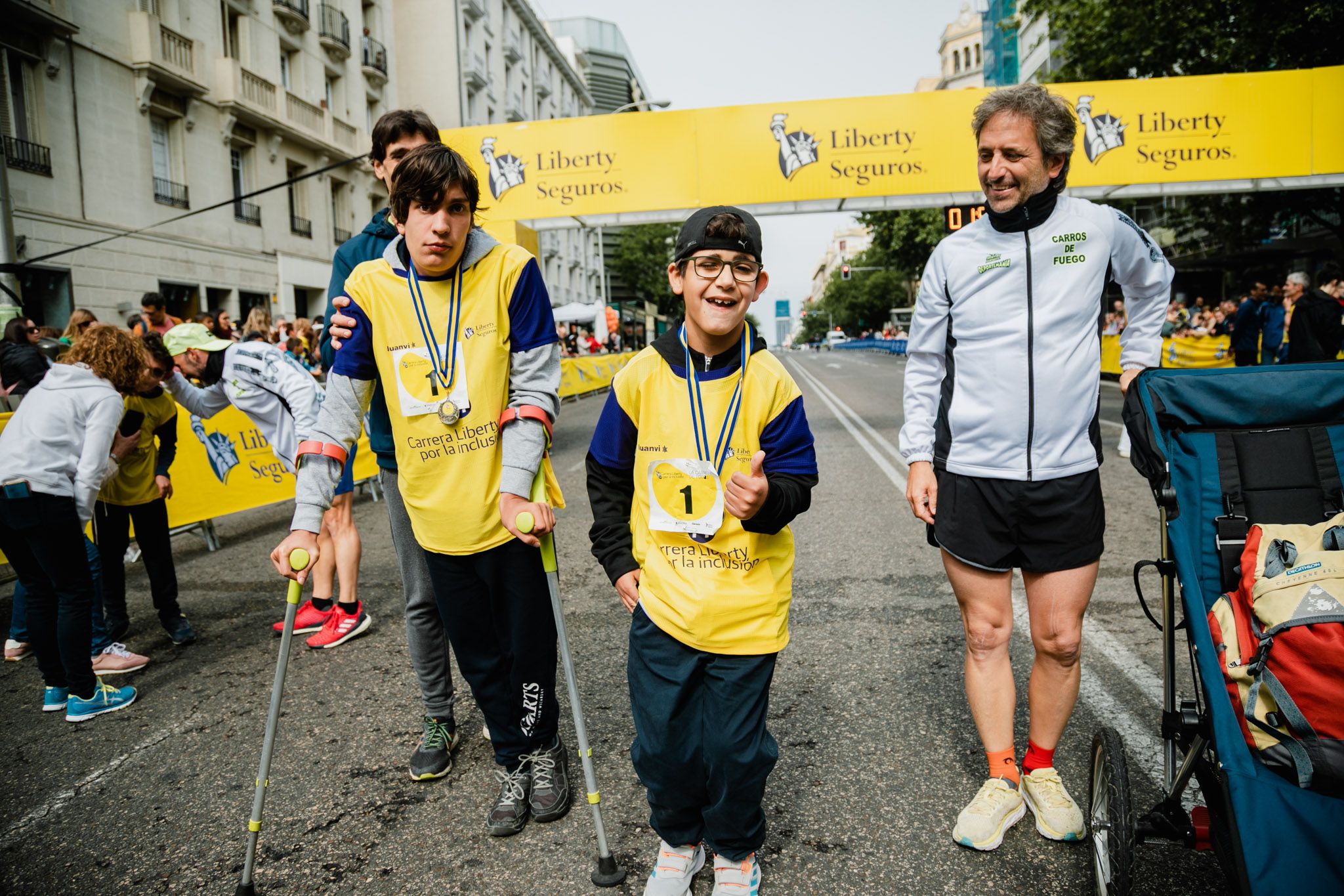 Las mejores fotos de las carrera de la superación de la Carrera Liberty 2023. (112)