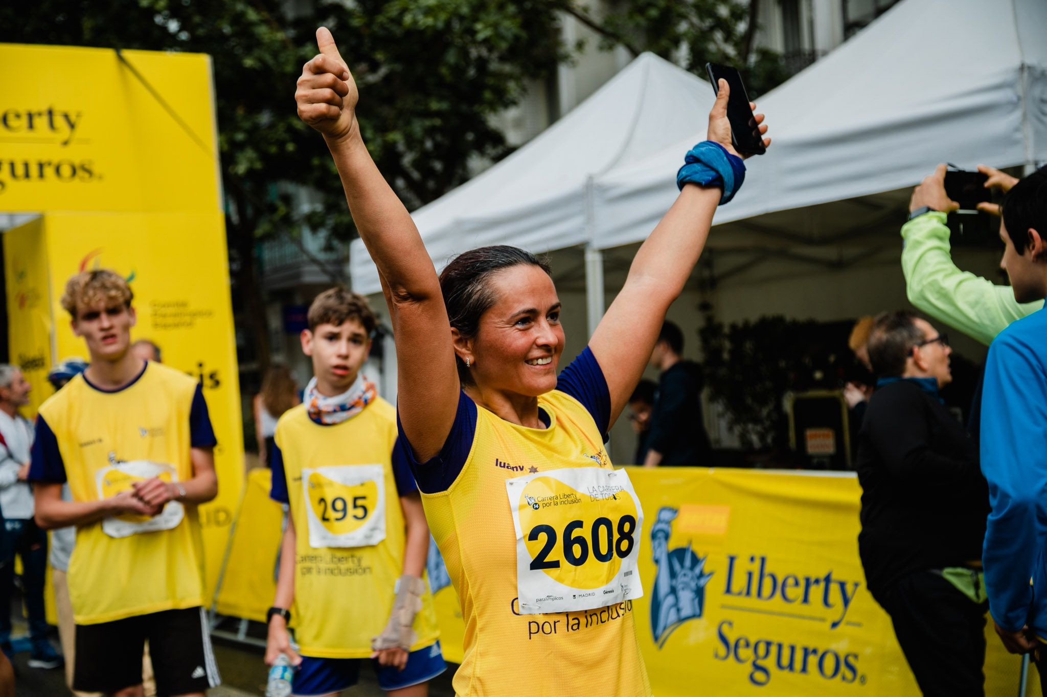 Las mejores fotos de la meta de la Carrera Liberty 2023. (158)
