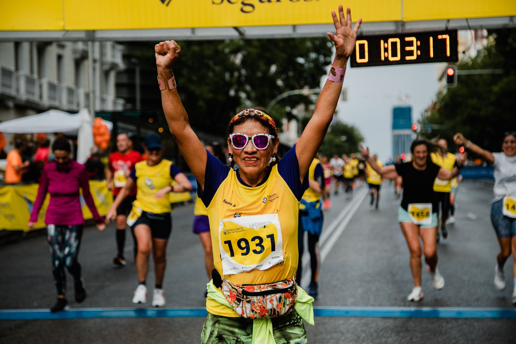 Las mejores fotos de la meta de la Carrera Liberty 2023. (161)